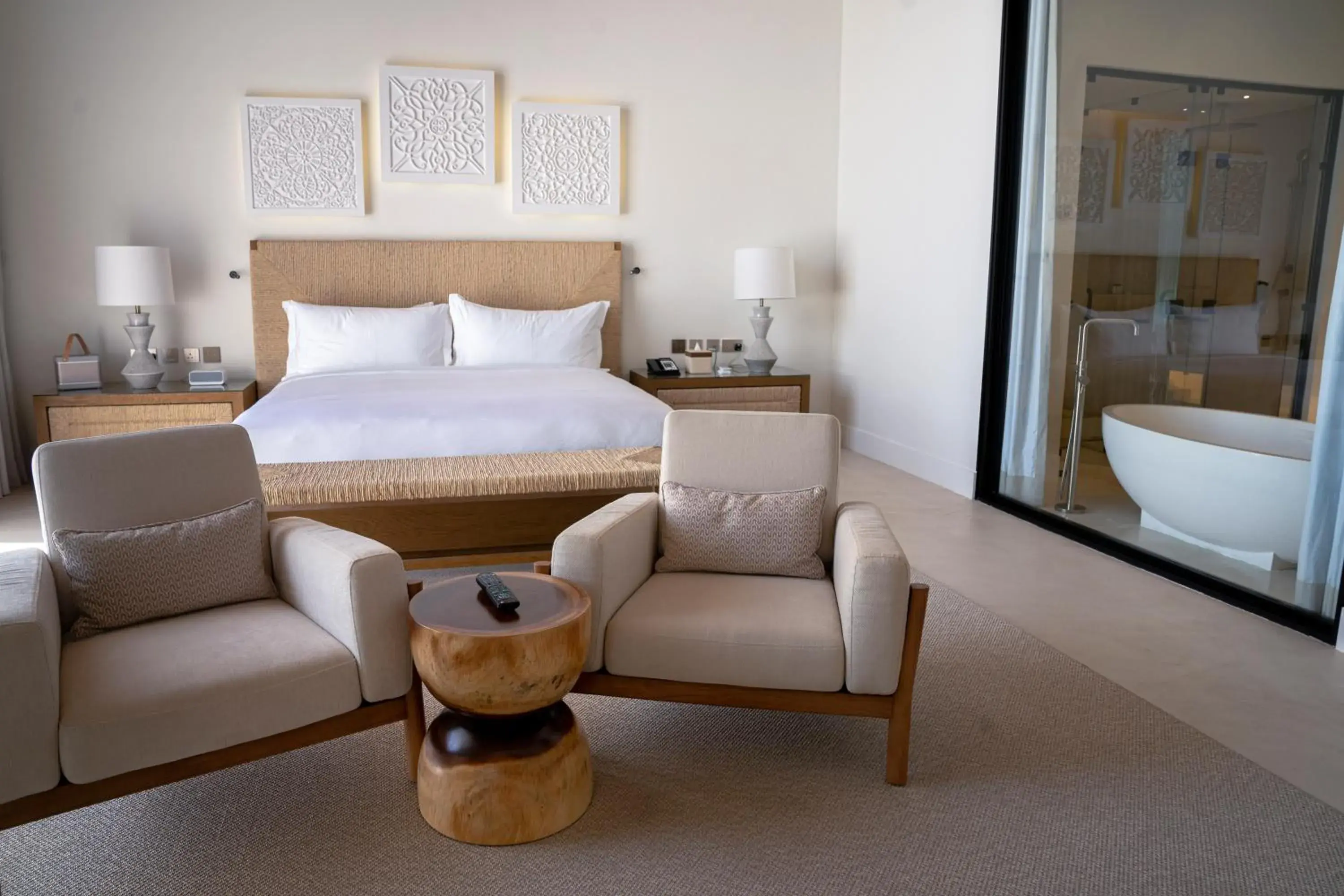 Property building, Bed in Maysan Doha, LXR Hotels & Resorts Property building, Bed in Maysan Doha, LXR Hotels & Resorts