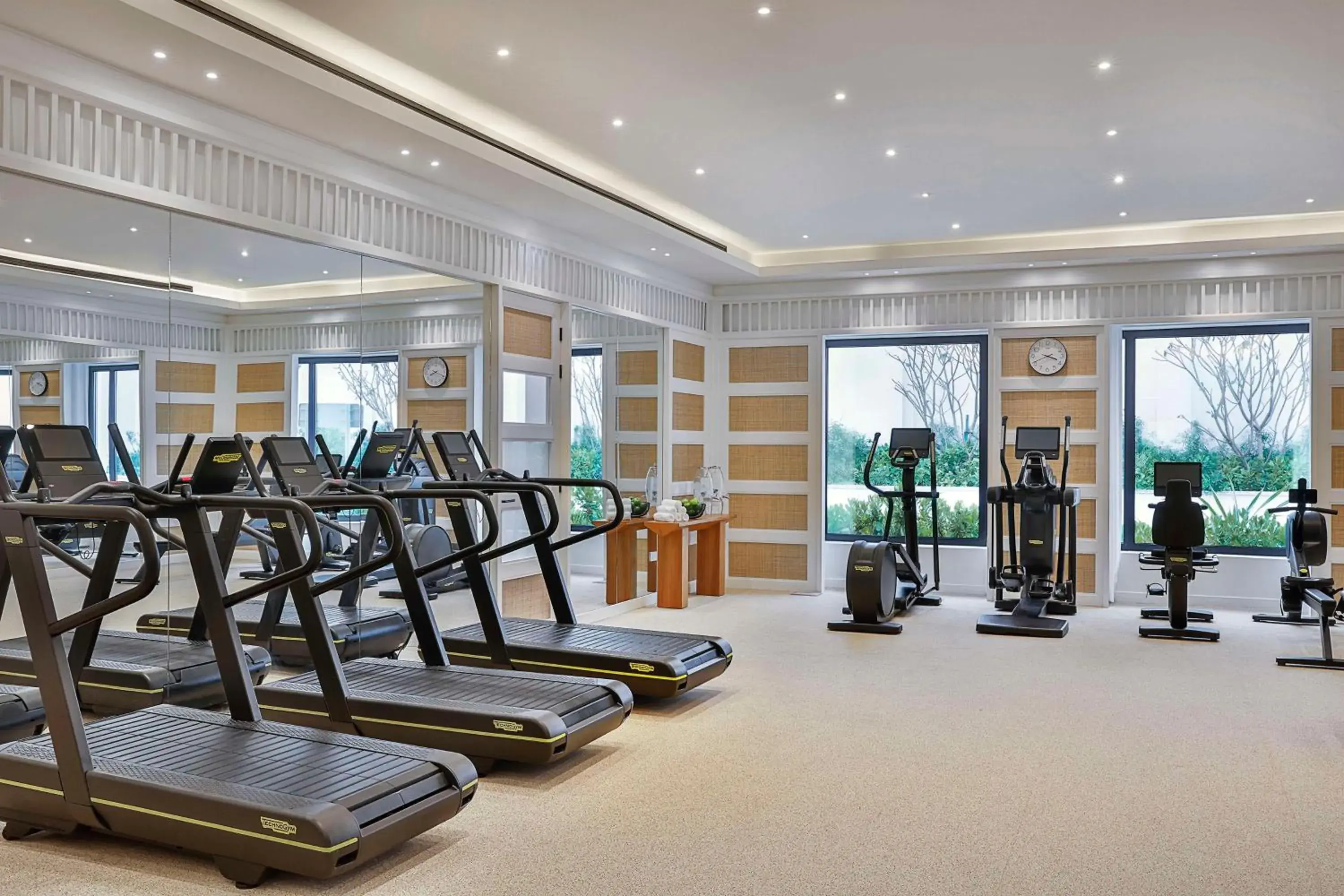 Fitness centre/facilities in Maysan Doha, LXR Hotels & Resorts Fitness centre/facilities in Maysan Doha, LXR Hotels & Resorts