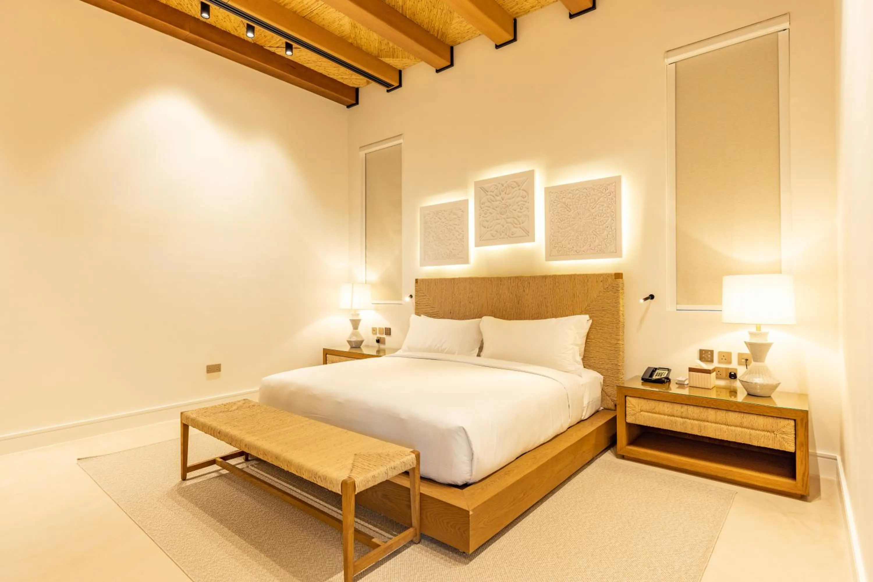 Bed in Maysan Doha, LXR Hotels & Resorts