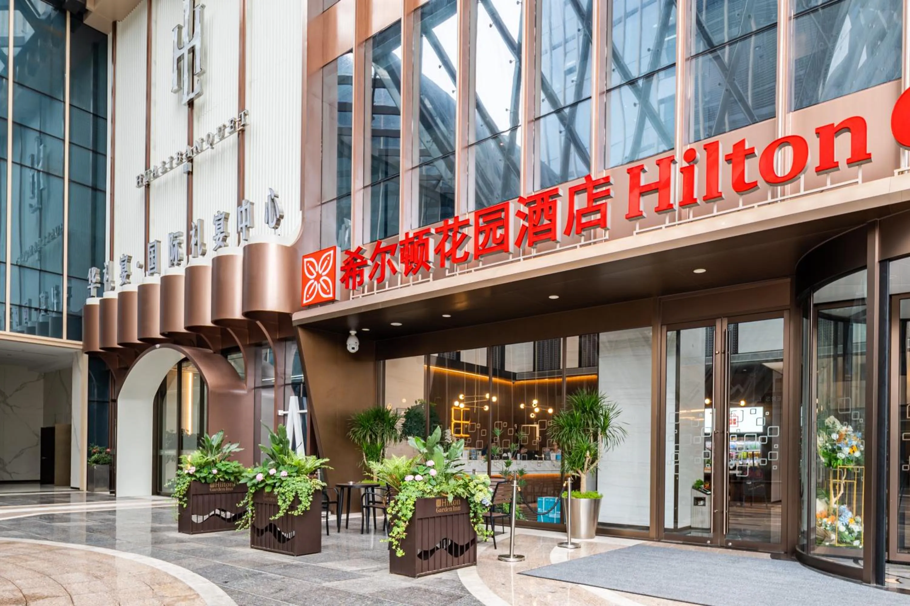 Property building in Hilton Garden Inn Hangzhou Xixi Zijingang