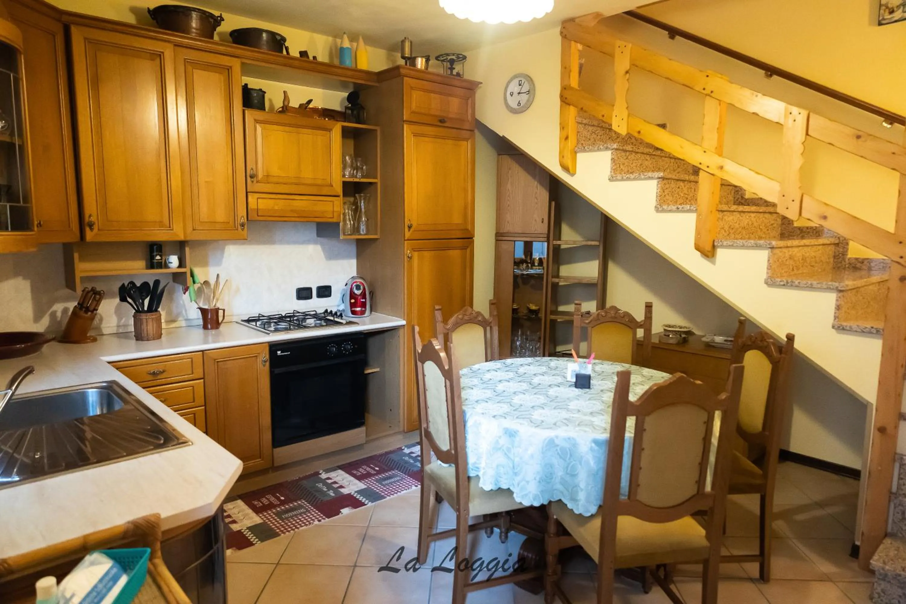 Kitchen or kitchenette in Appartamento nella splendida Corte - Lago Lugano