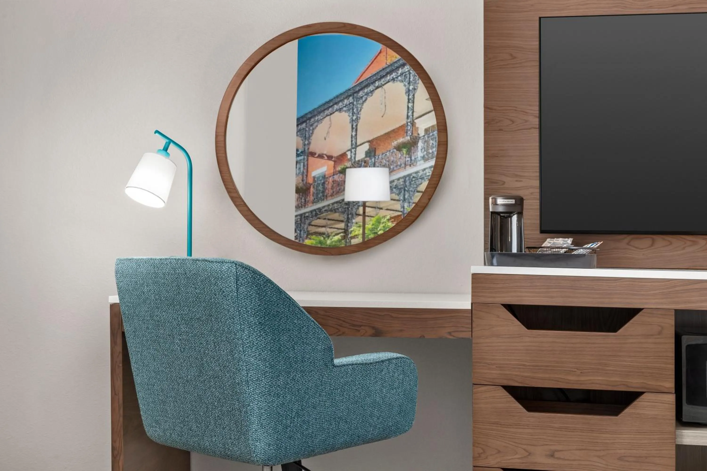 Bedroom in Hampton Inn New Orleans French Quarter Market Area