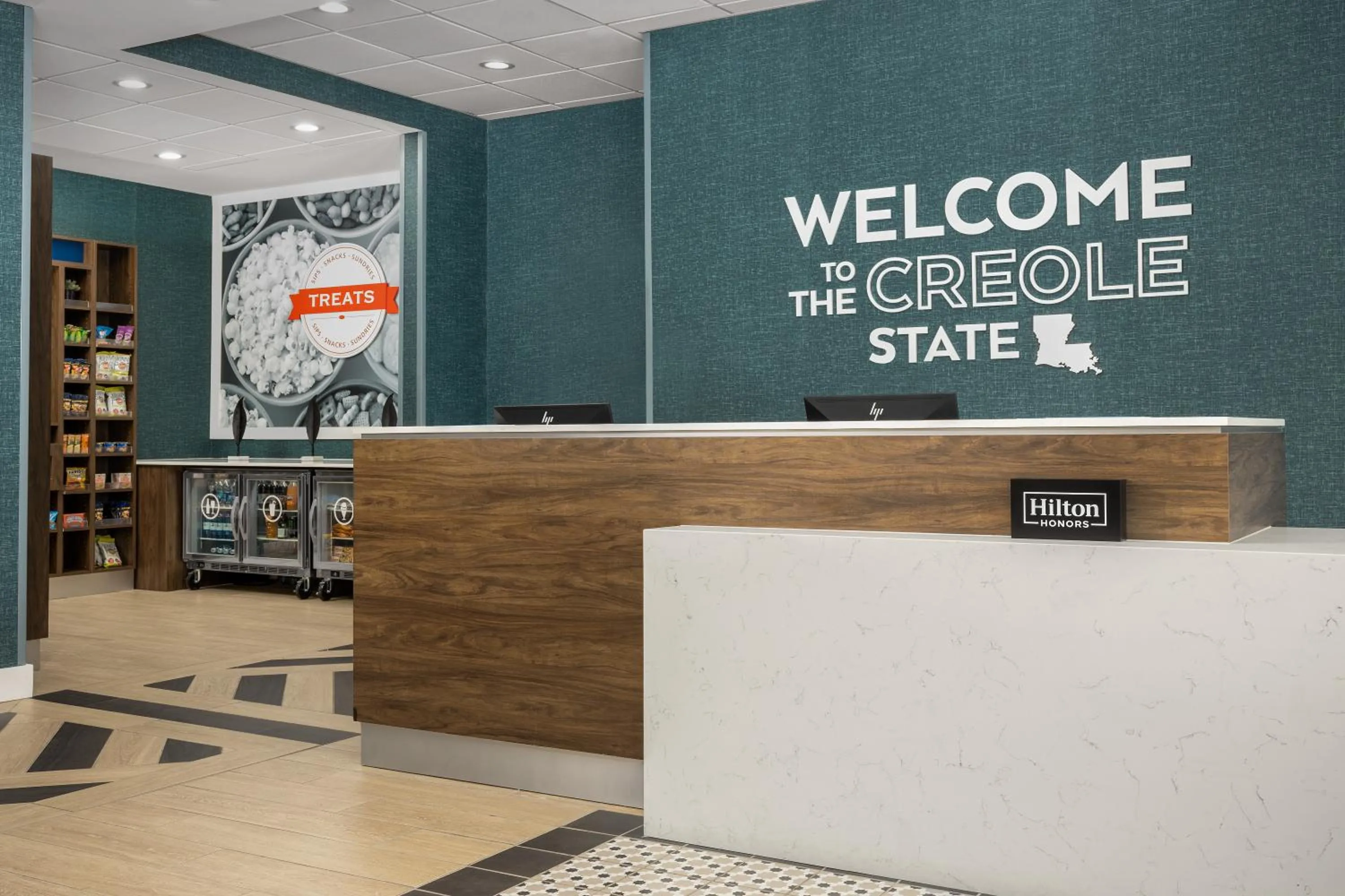 Lobby or reception in Hampton Inn New Orleans French Quarter Market Area