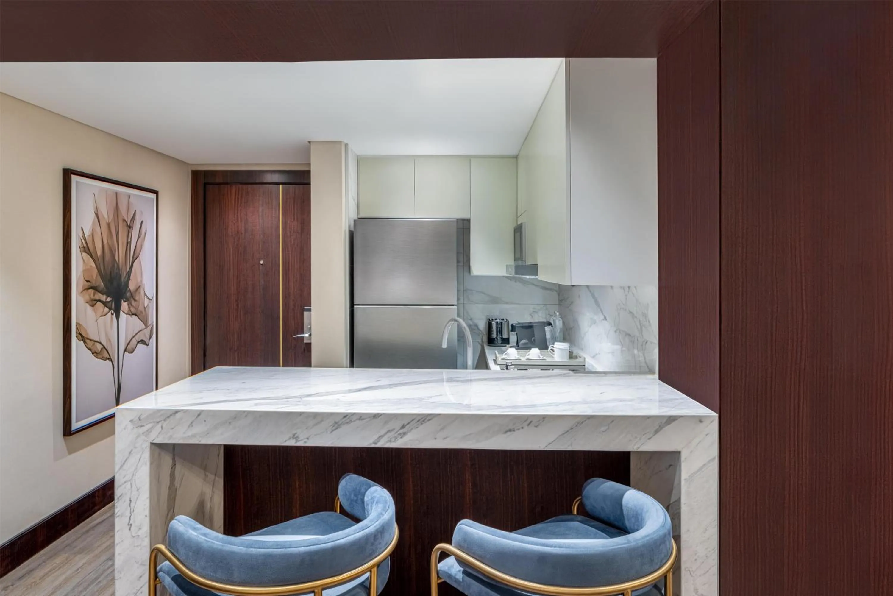 Kitchen or kitchenette in Hilton Riyadh Olaya