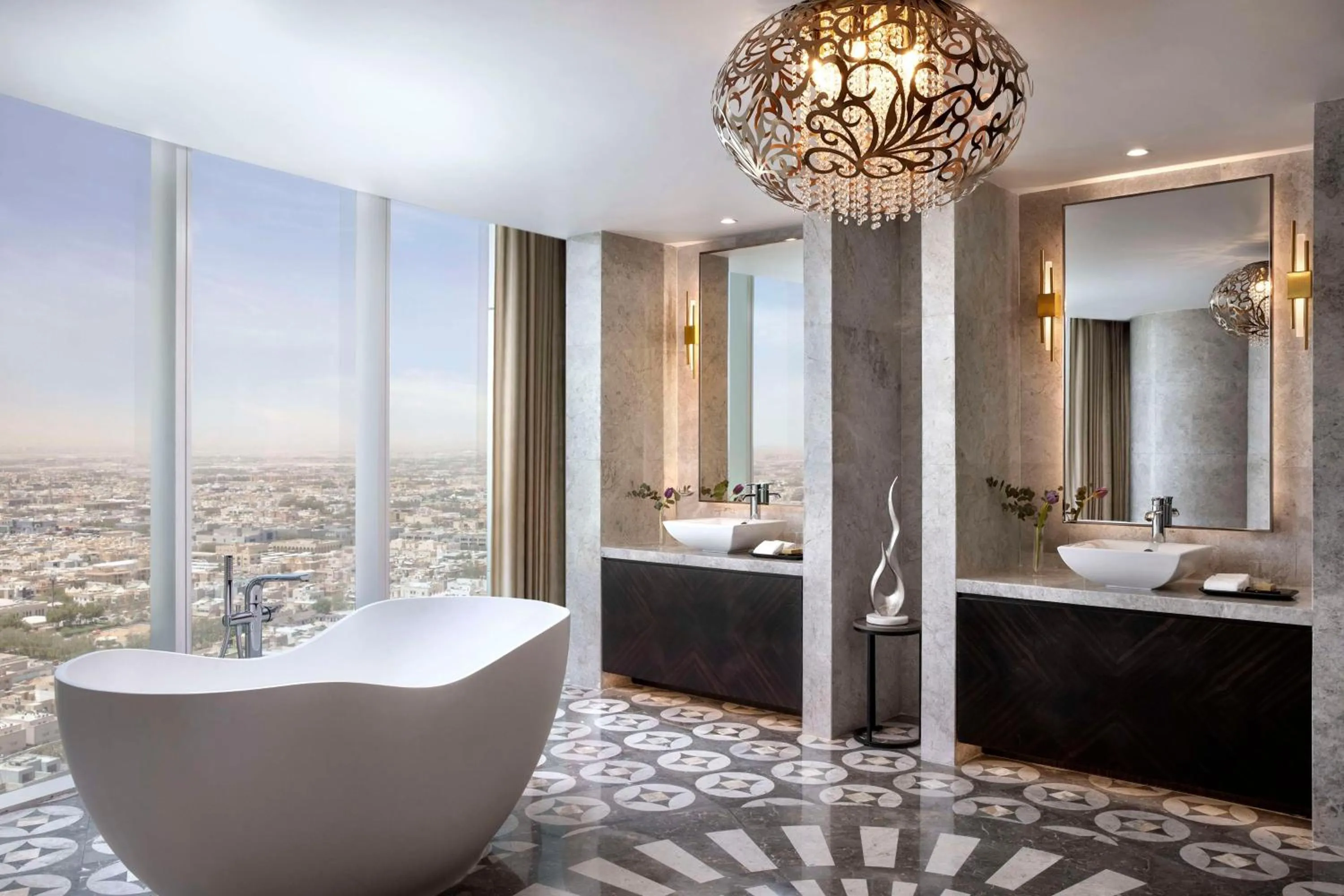 Bathroom in Hilton Riyadh Olaya