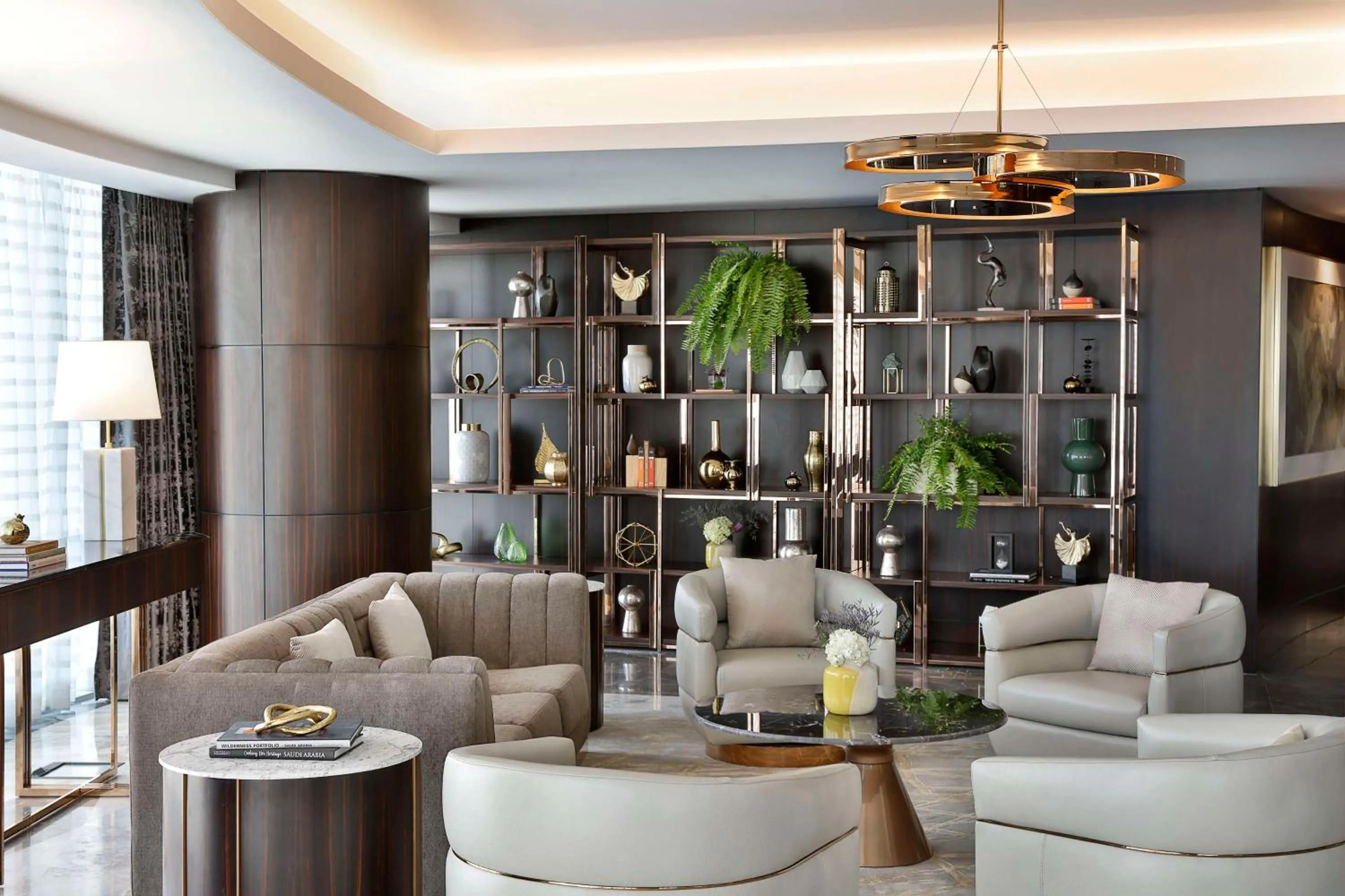 Living room in Hilton Riyadh Olaya