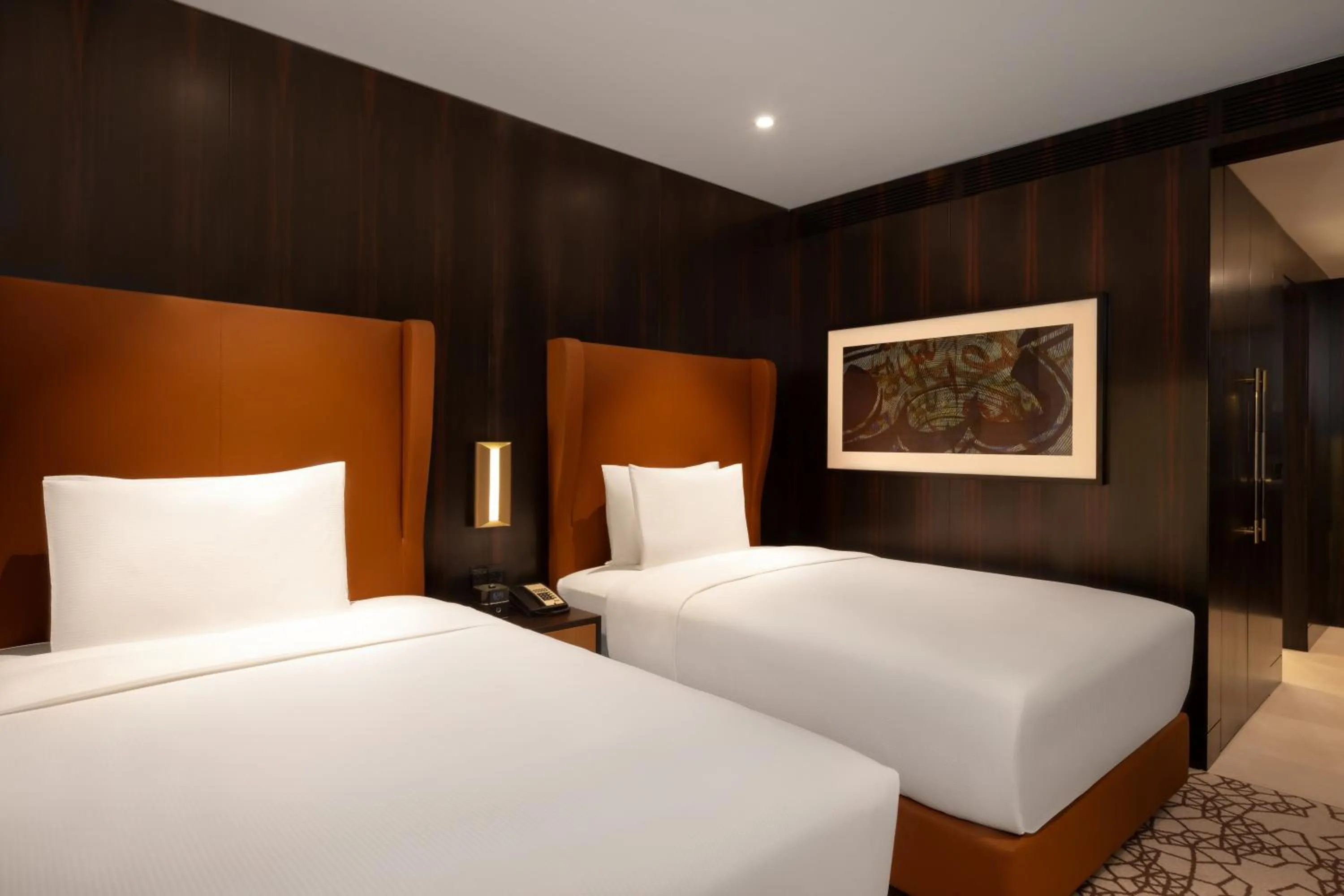 Bed in Hilton Riyadh Olaya