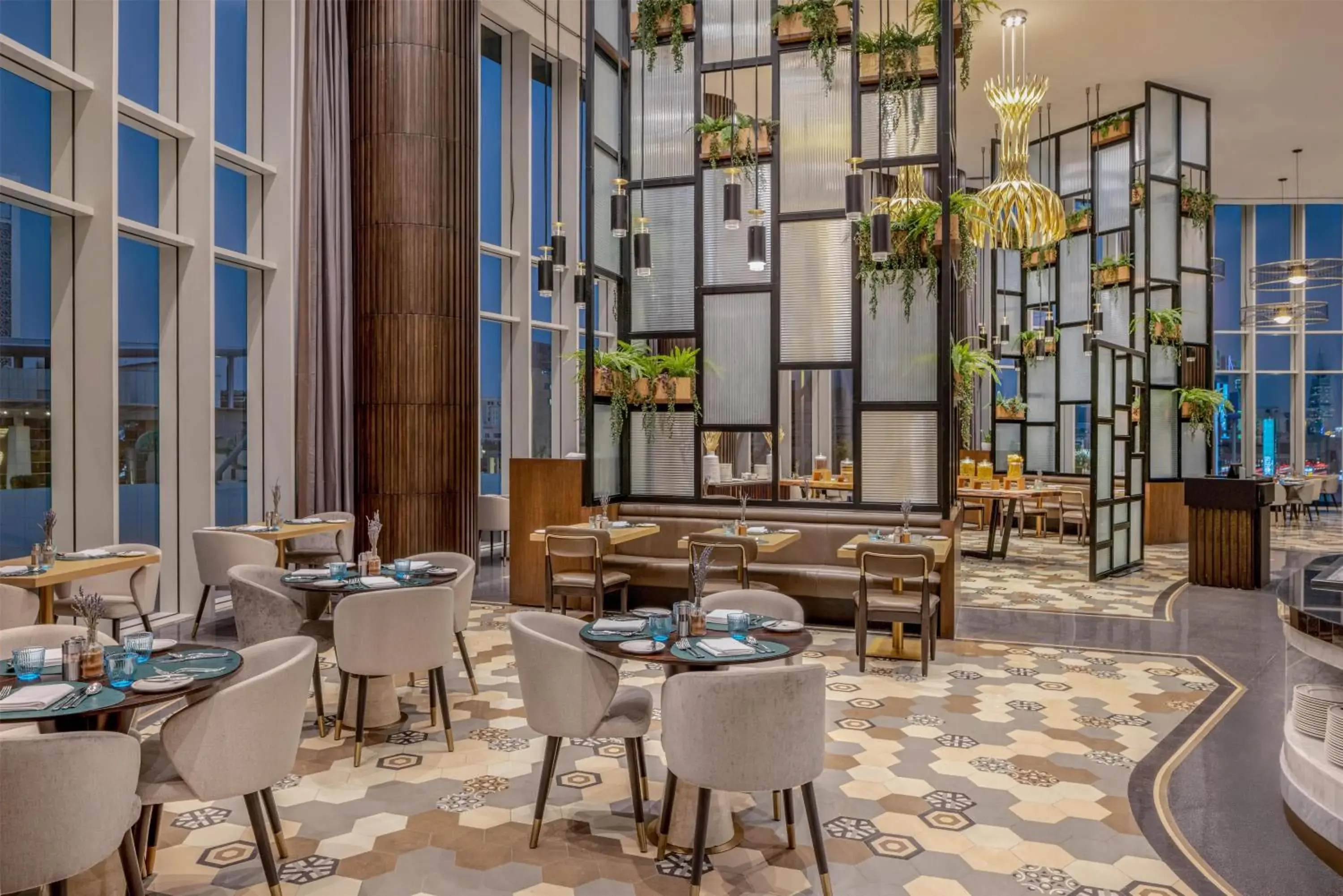 Restaurant/places to eat in Hilton Riyadh Olaya Restaurant/places to eat in Hilton Riyadh Olaya