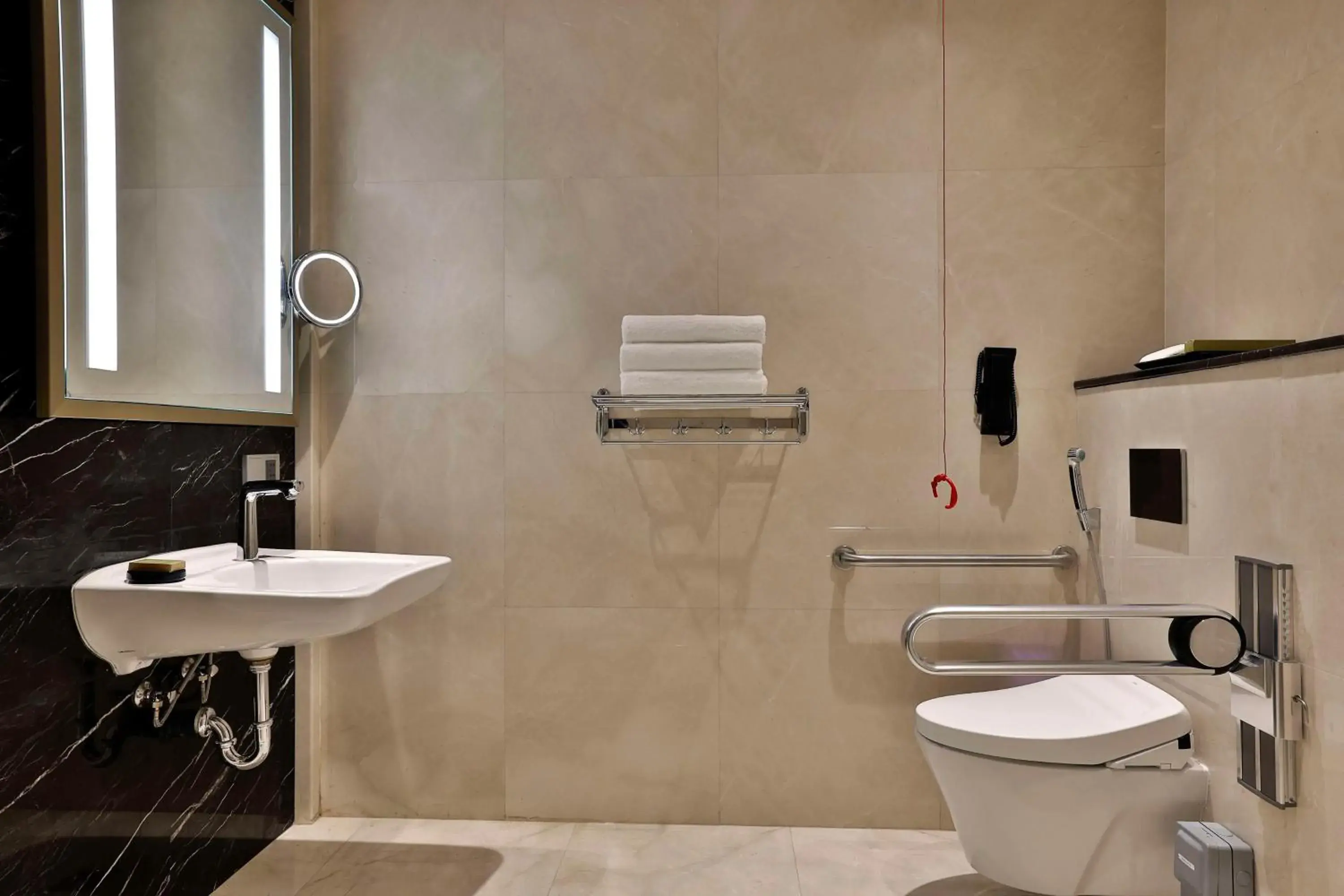 Bathroom in Hilton Riyadh Olaya Bathroom in Hilton Riyadh Olaya