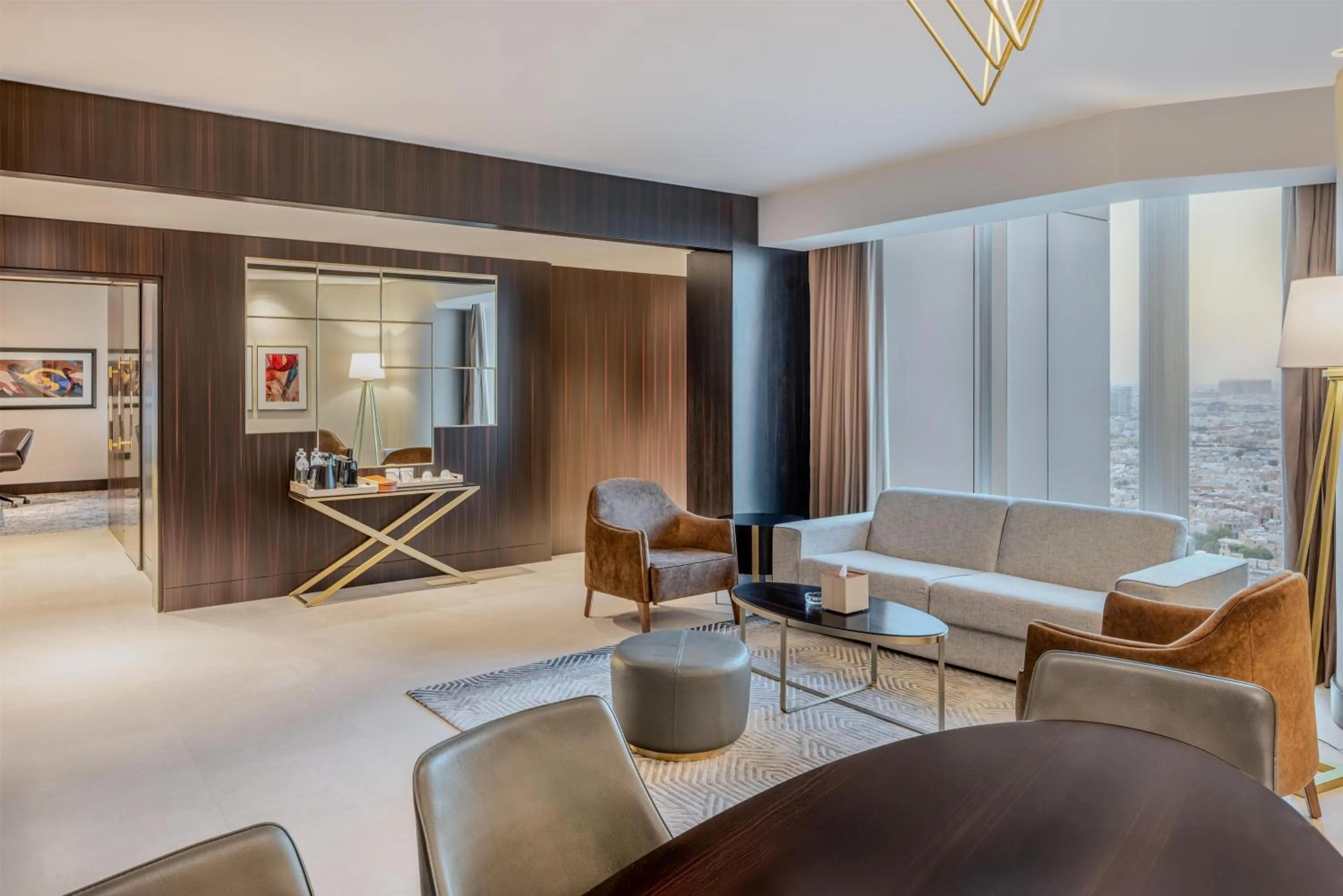 Living room in Hilton Riyadh Olaya
