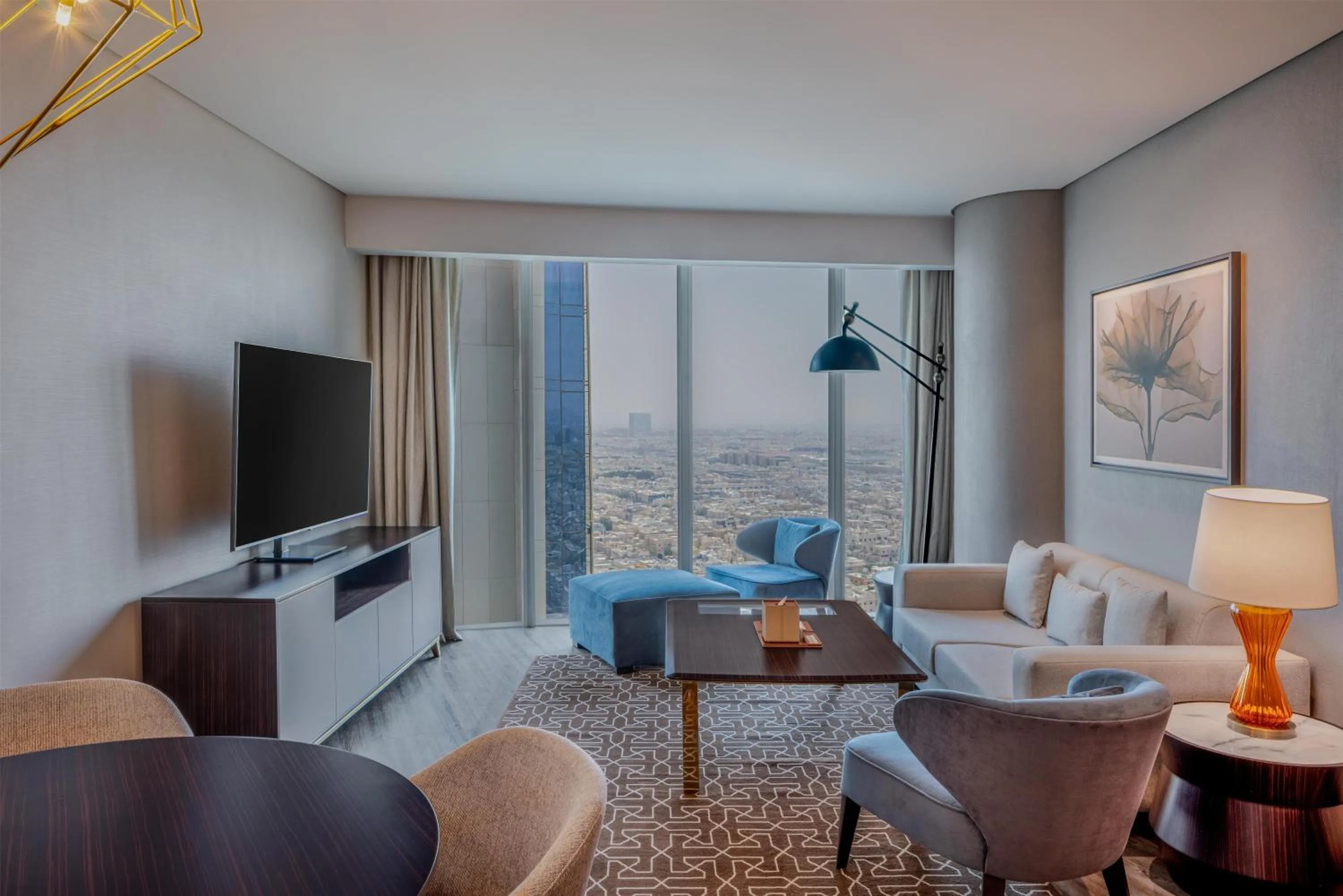Living room in Hilton Riyadh Olaya