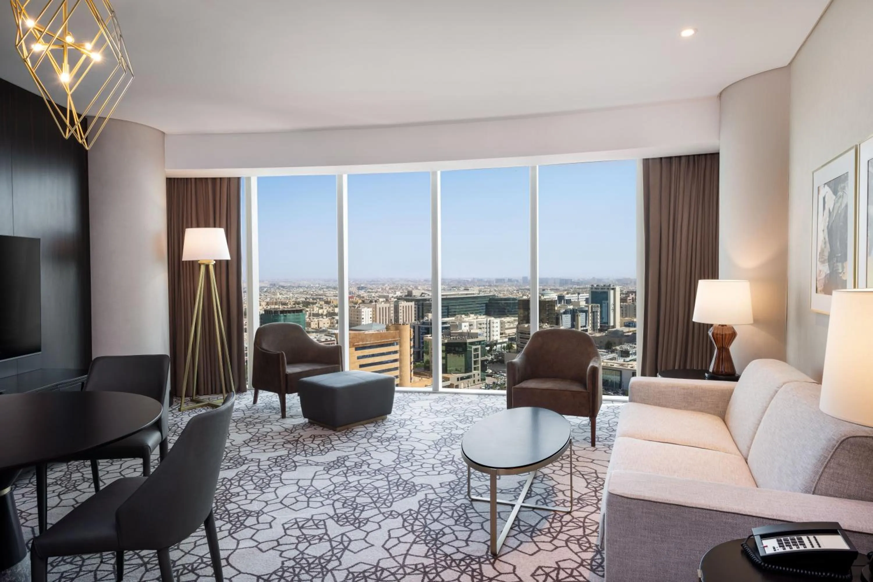 Living room in Hilton Riyadh Olaya