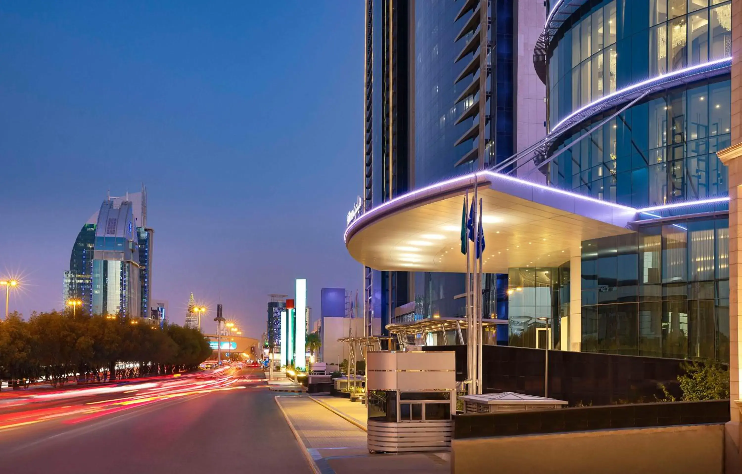 Property building in Hilton Riyadh Olaya Property building in Hilton Riyadh Olaya
