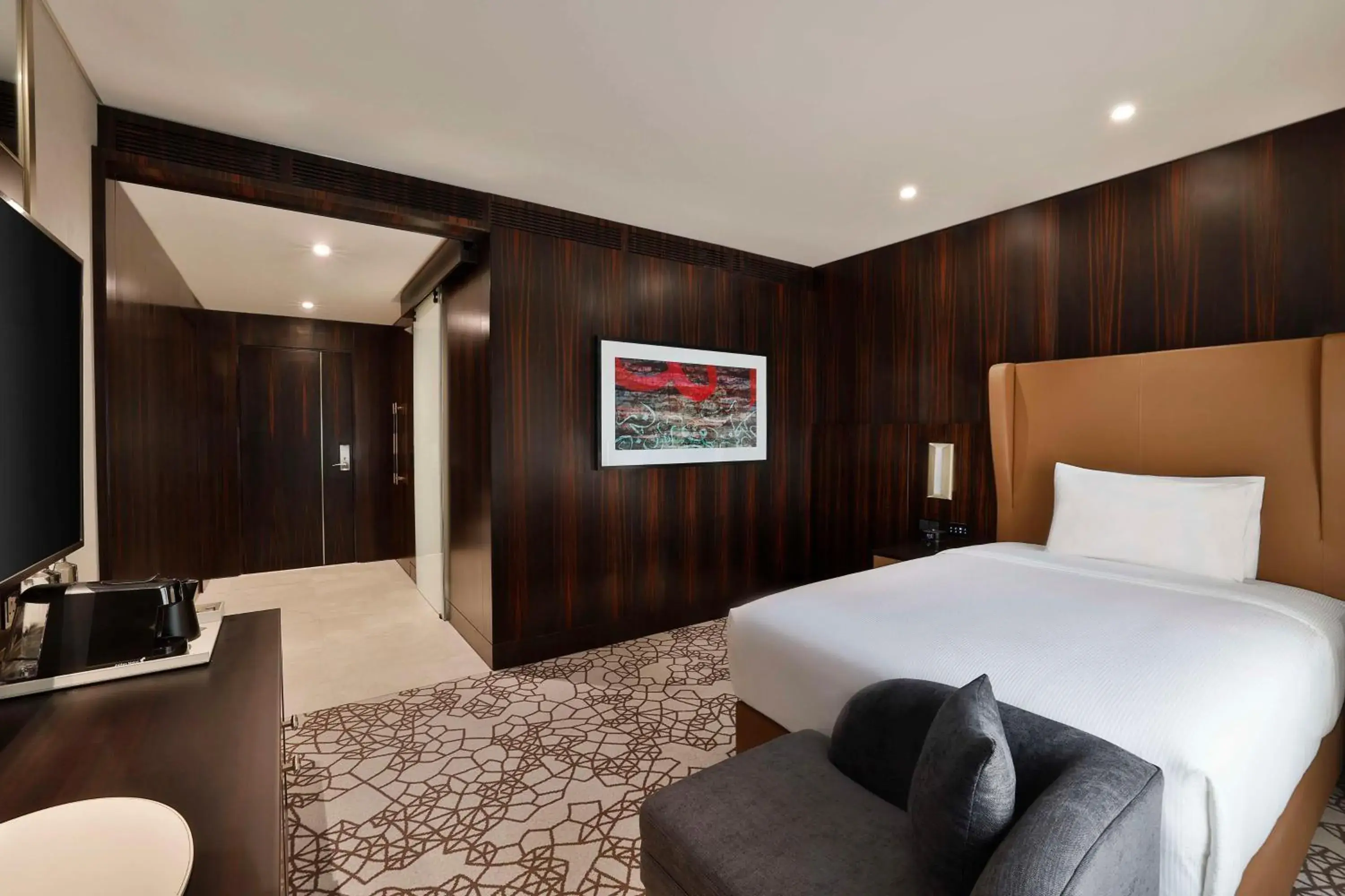 Bed in Hilton Riyadh Olaya Bed in Hilton Riyadh Olaya