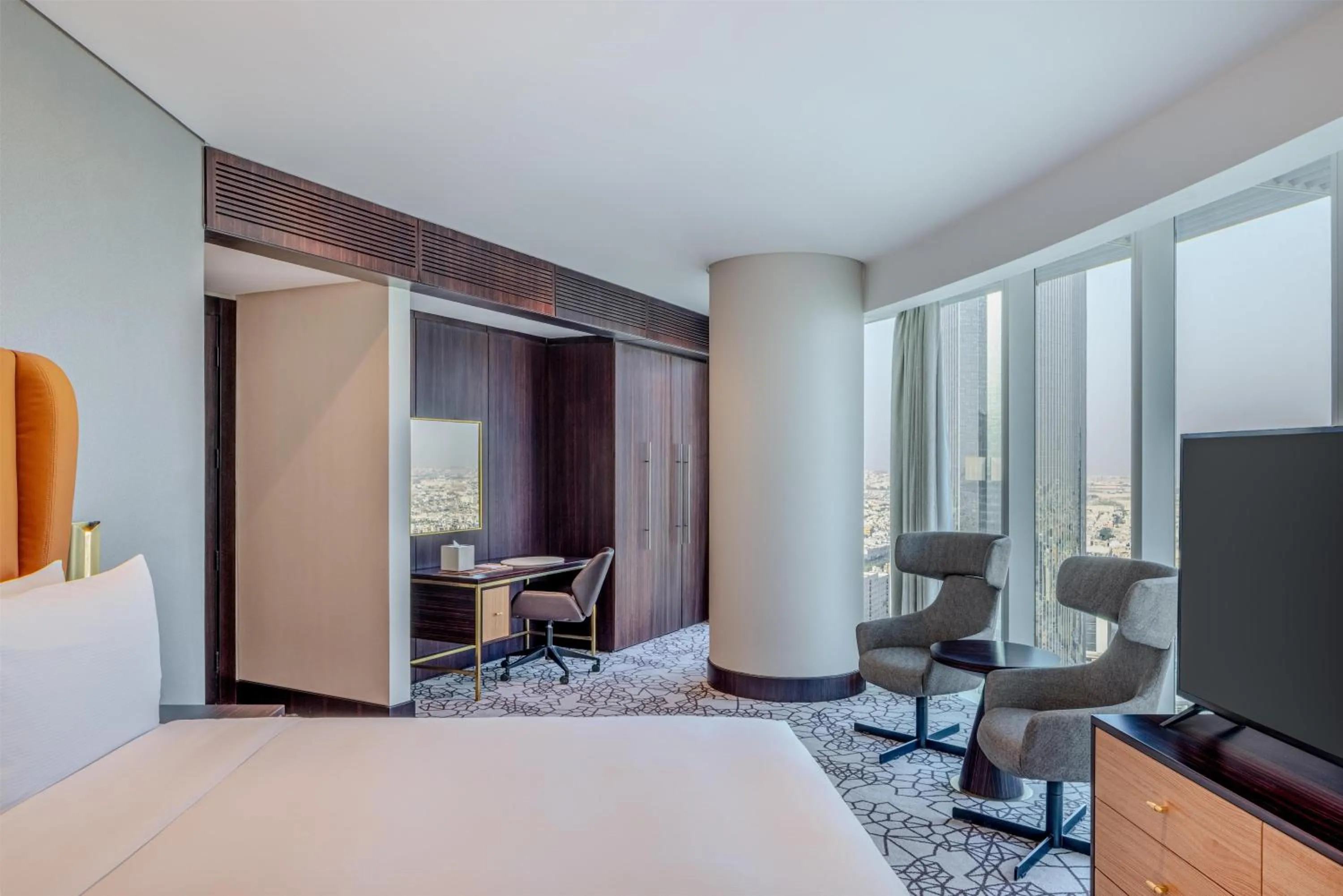 Bed in Hilton Riyadh Olaya