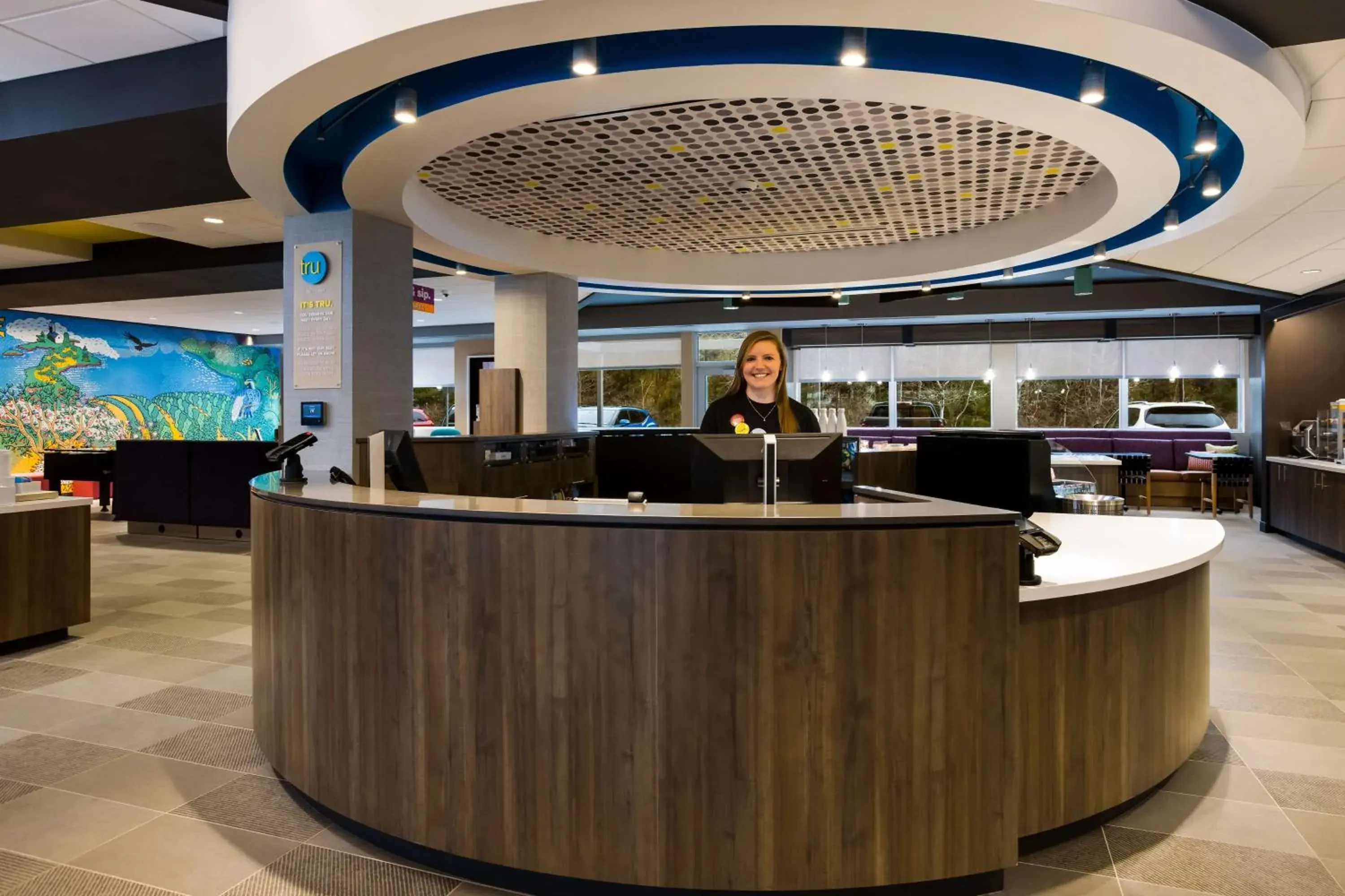 Lobby or reception in Tru By Hilton Traverse City Lobby or reception in Tru By Hilton Traverse City