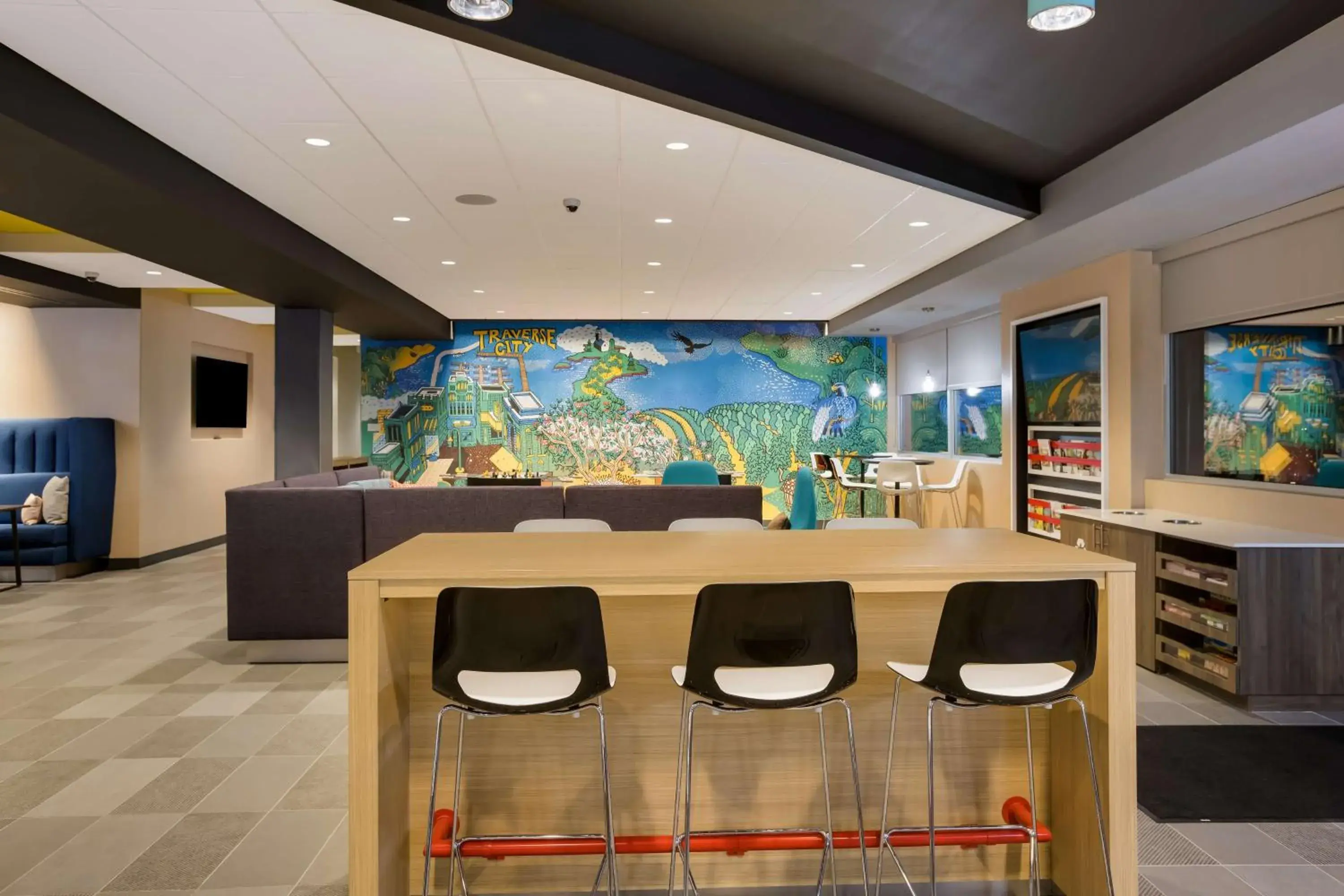 Lobby or reception in Tru By Hilton Traverse City Lobby or reception in Tru By Hilton Traverse City