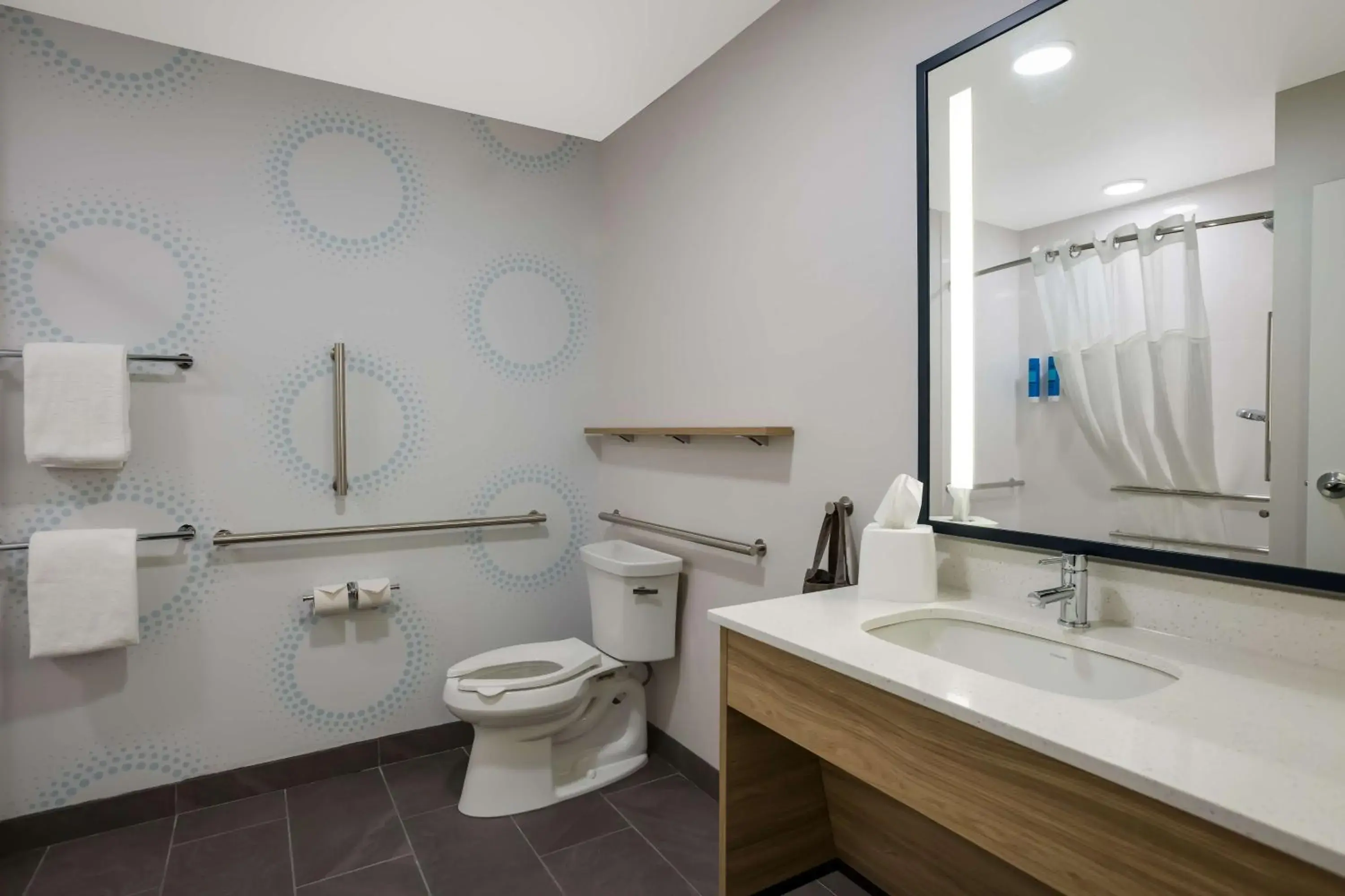 Bathroom in Tru By Hilton Traverse City Bathroom in Tru By Hilton Traverse City