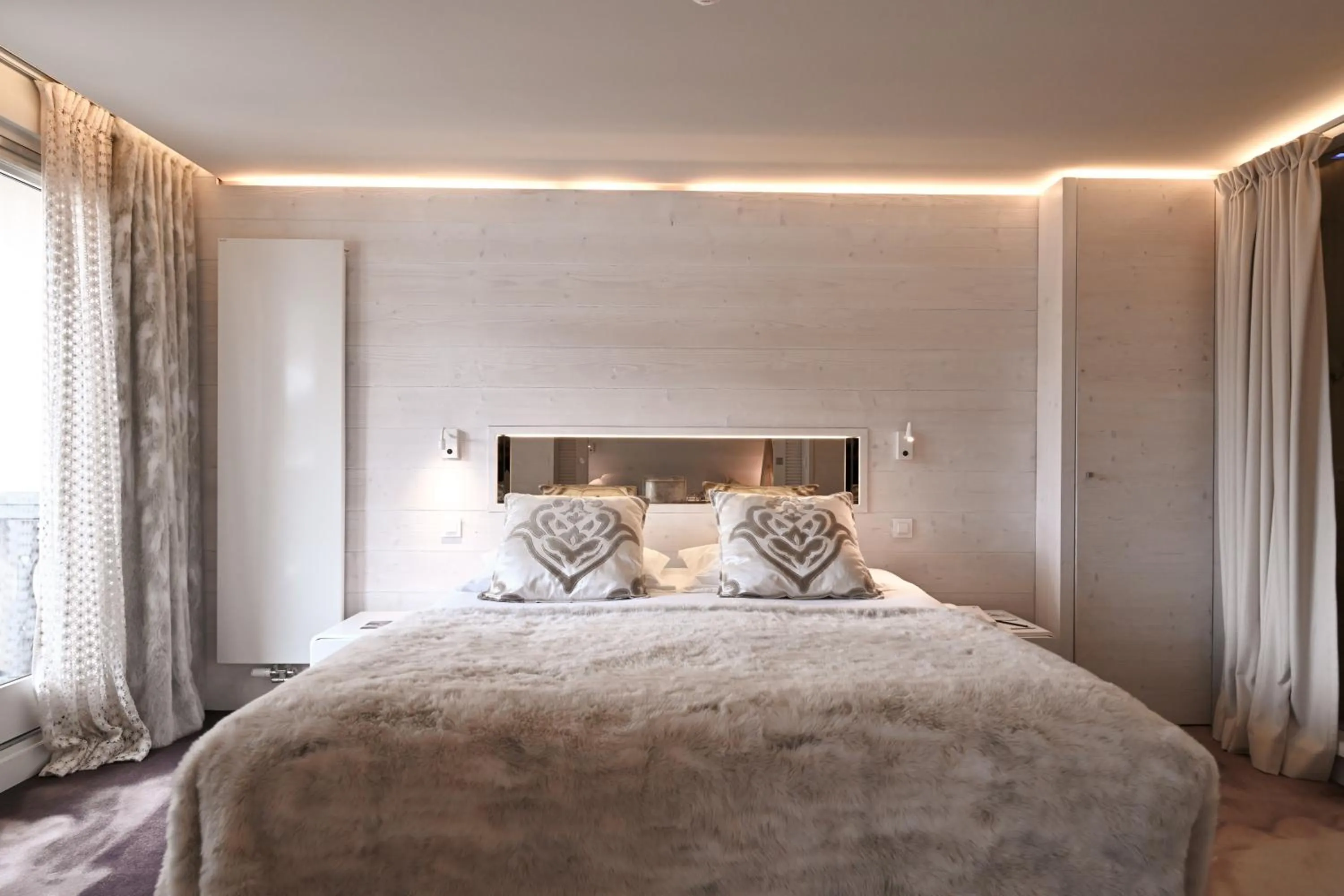 Bed in Hotel Tsanteleina