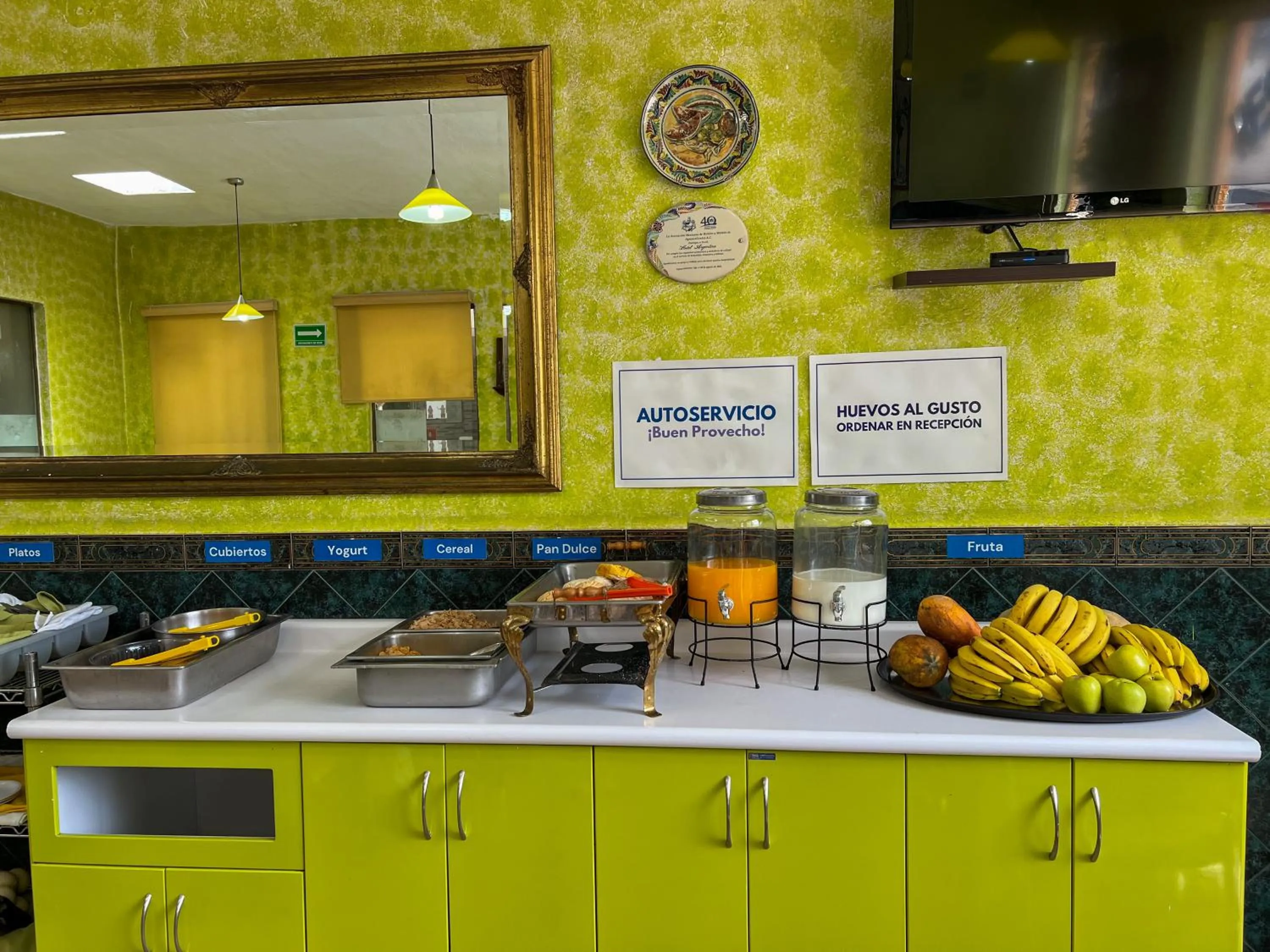 Kitchen or kitchenette in Hotel Argentina
