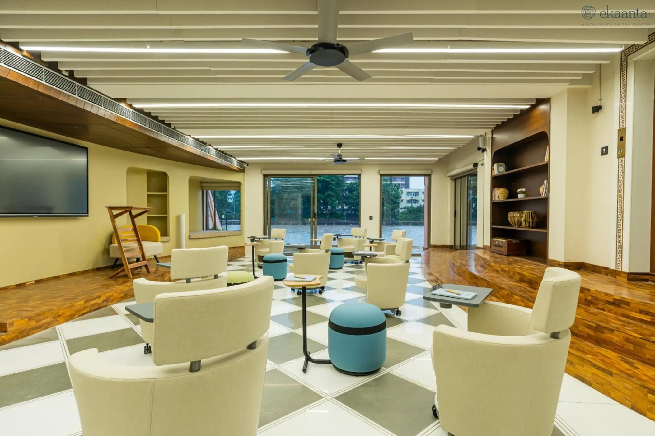 Seating area in EKAANTA