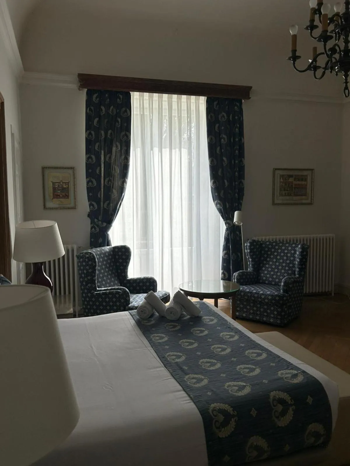 Bed in Hospedería Santa Cruz