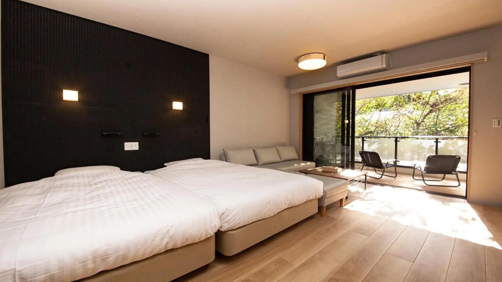 Bed in Rakuten STAY MOTEL Nikko Kinugawa Standard Room