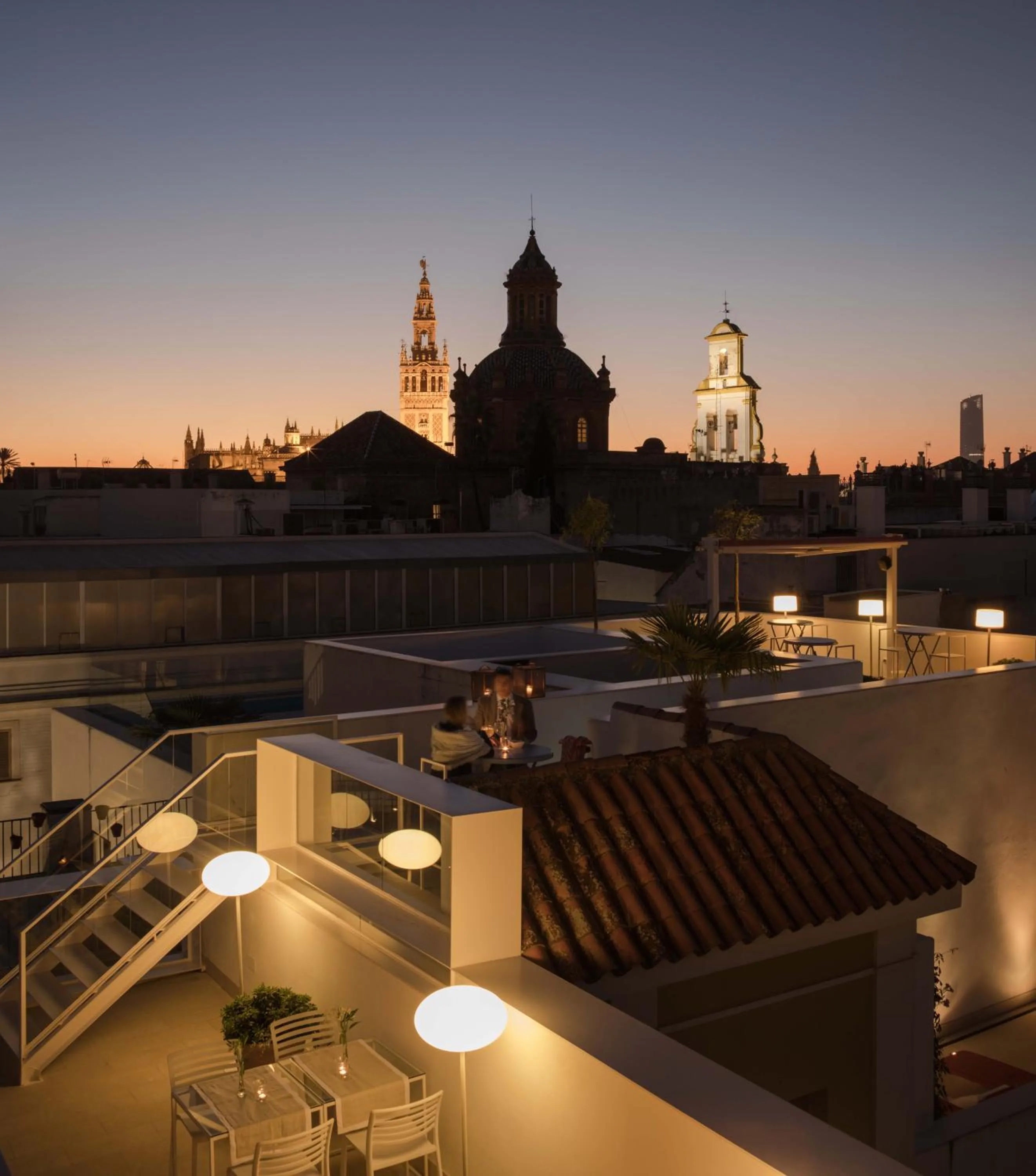 Balcony/Terrace in Hotel Rey Alfonso X