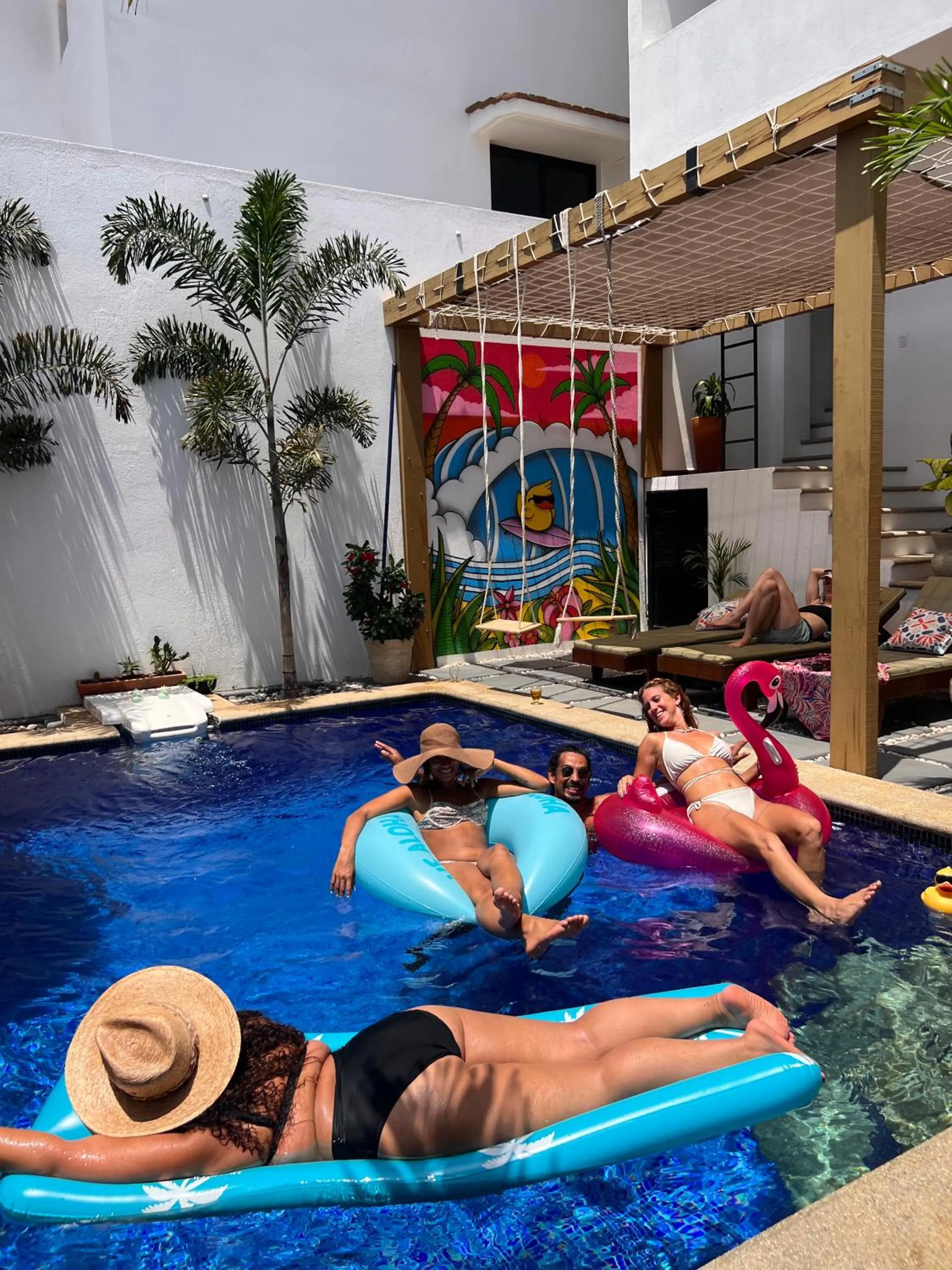 Swimming pool in Punta Kai Hotel & Hostal