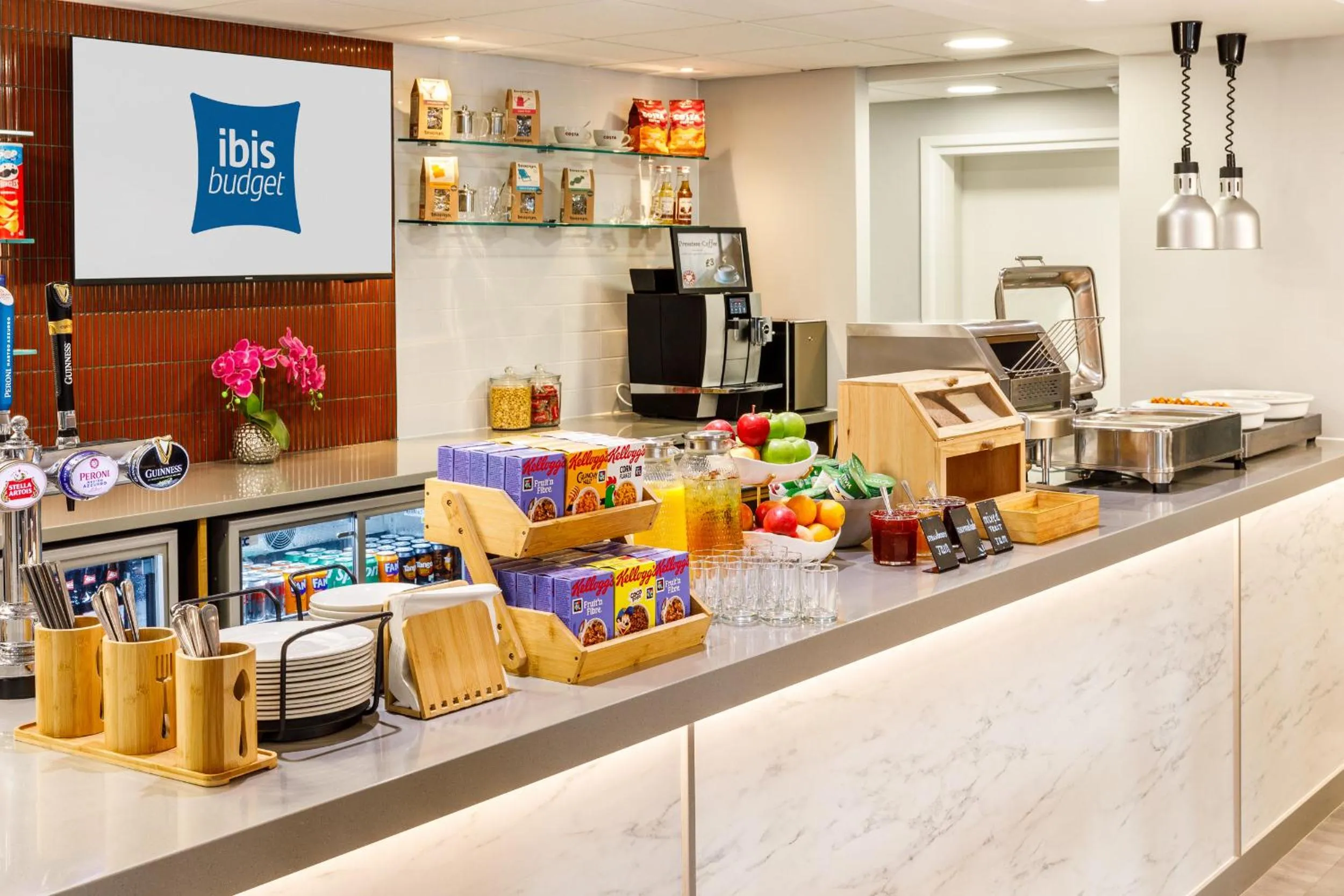 Buffet breakfast in ibis budget Leicester