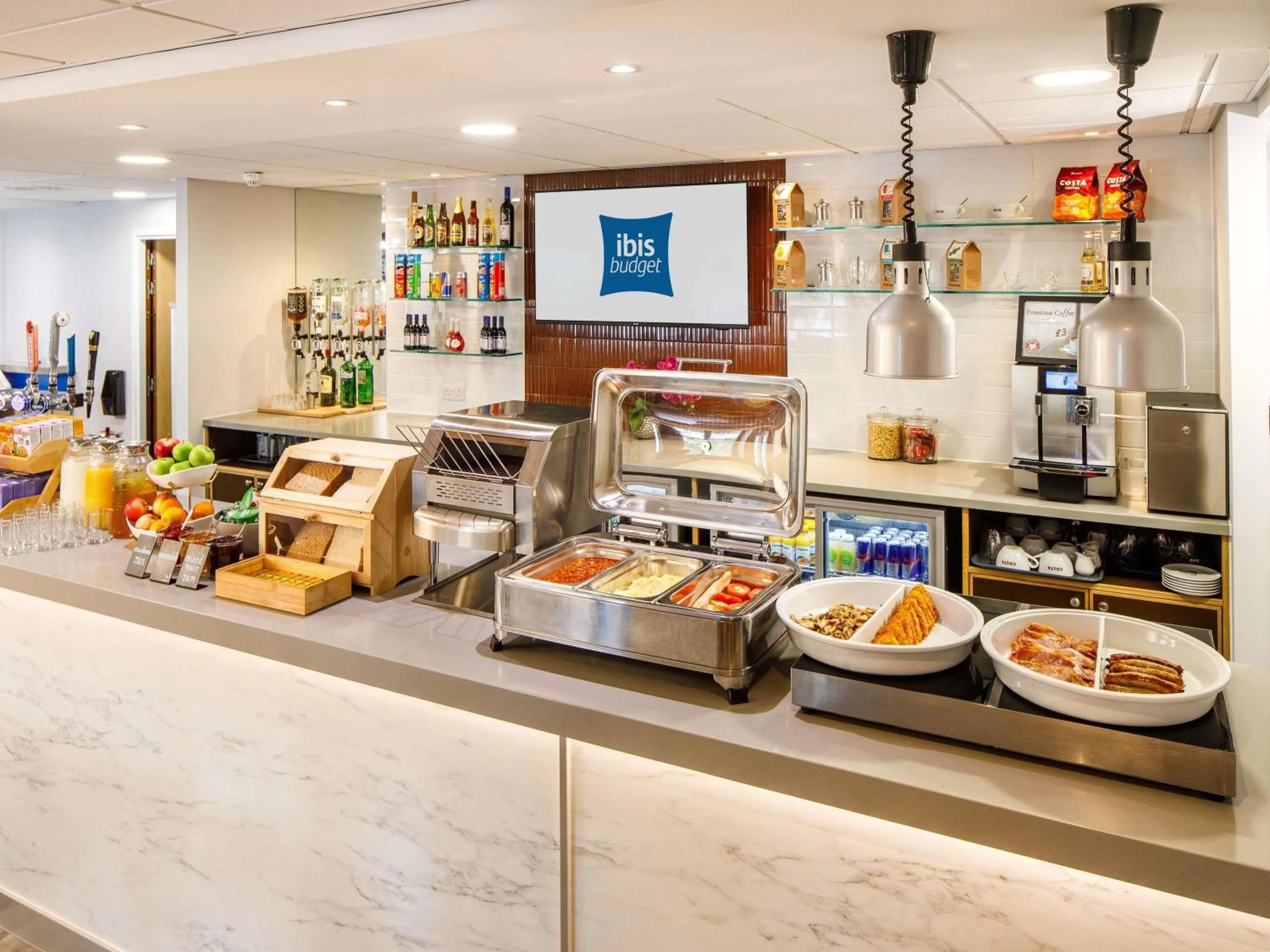 Breakfast in ibis budget Leicester