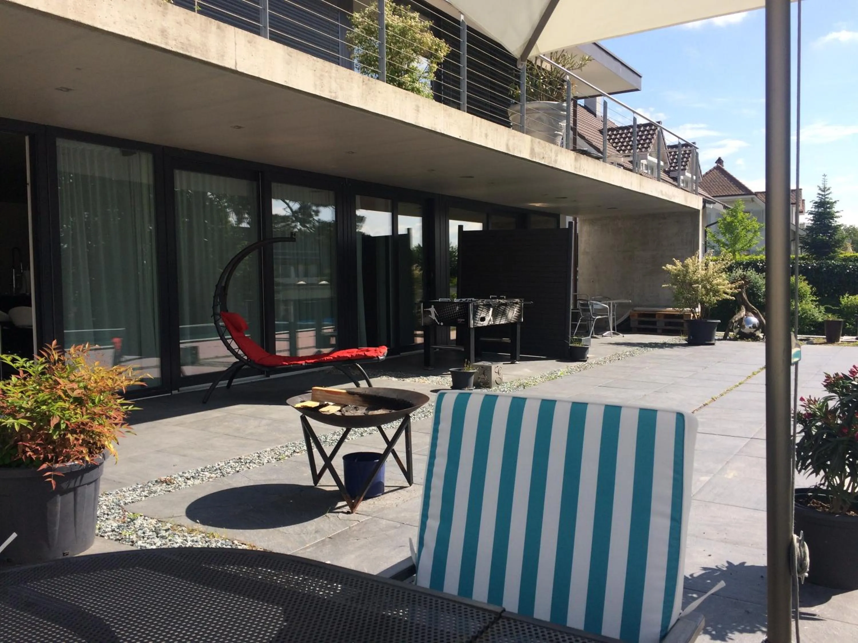 Patio in Morat Gaste Zimmer