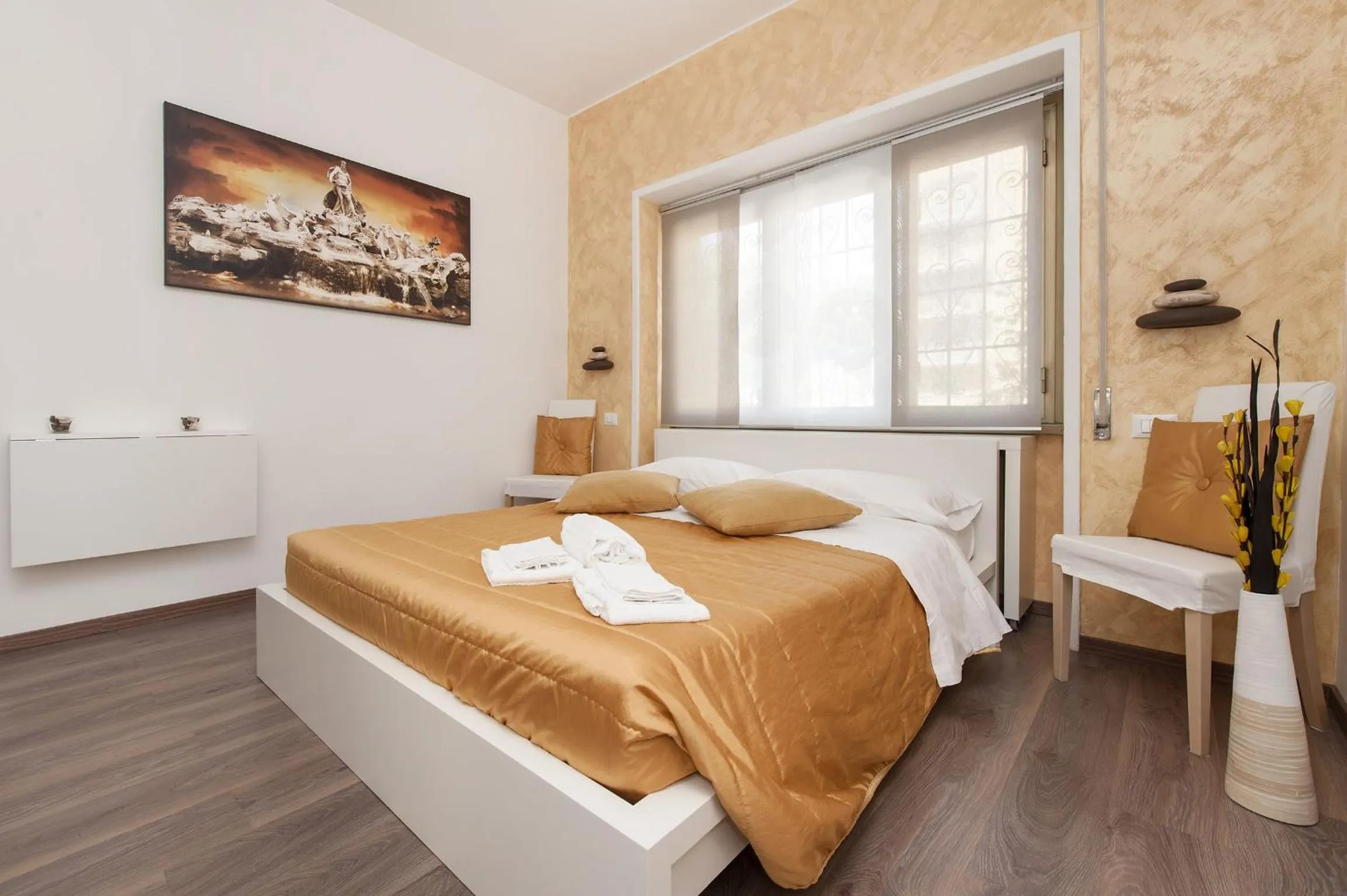 Photo of the whole room, Bed in De Guestibus