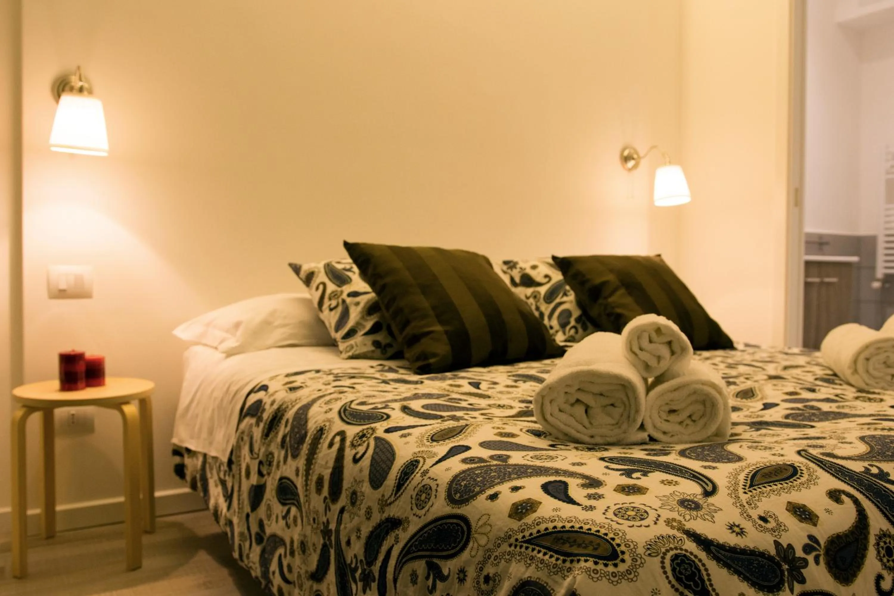 Decorative detail, Bed in De Guestibus