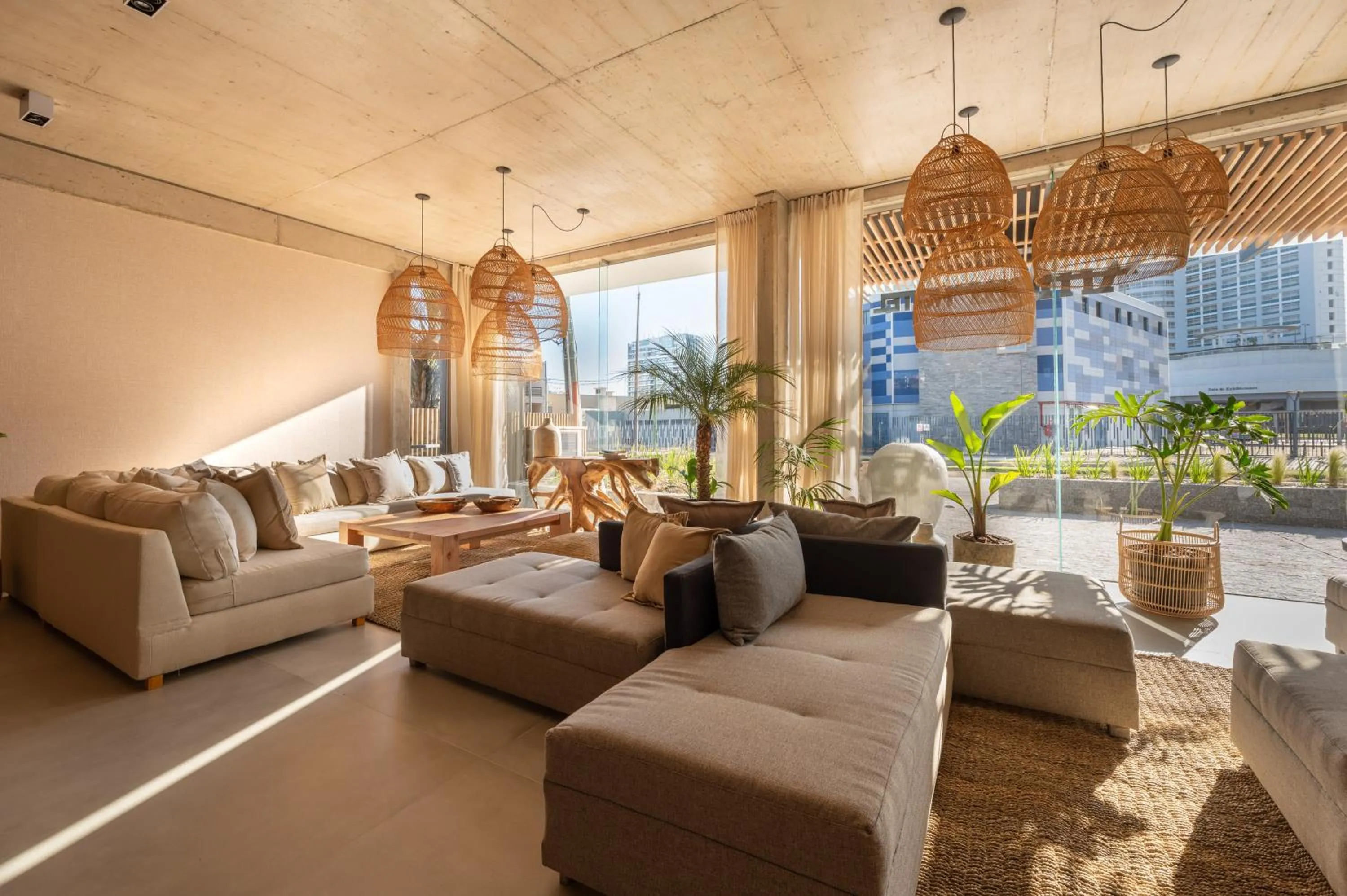 Living room in Ambar Hotel