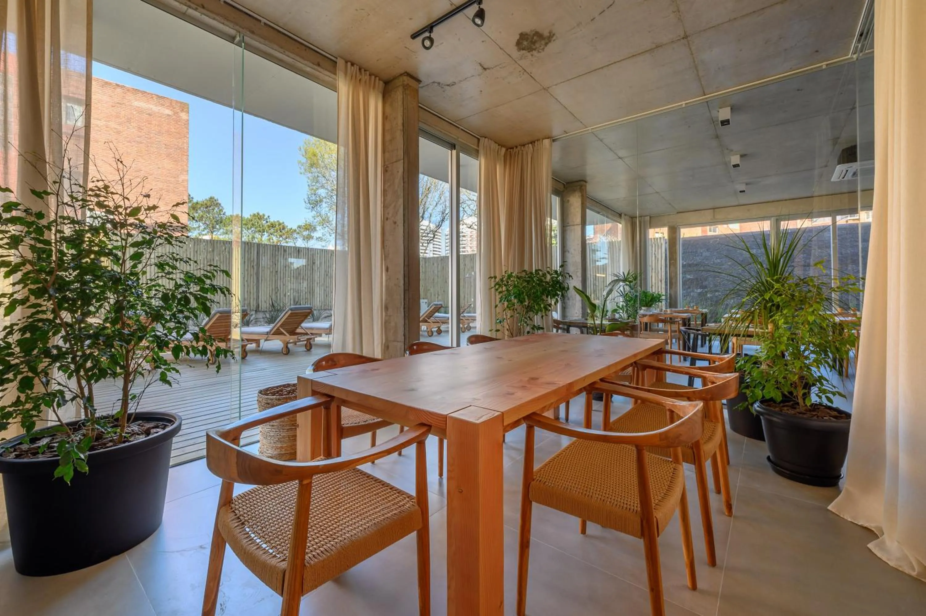 Seating area in Ambar Hotel