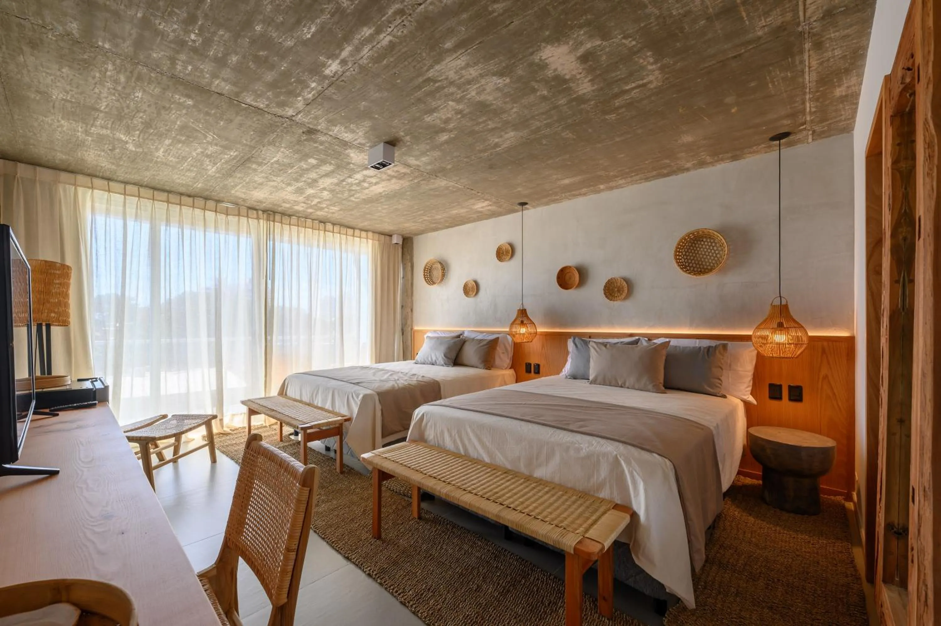 Bed in Ambar Hotel