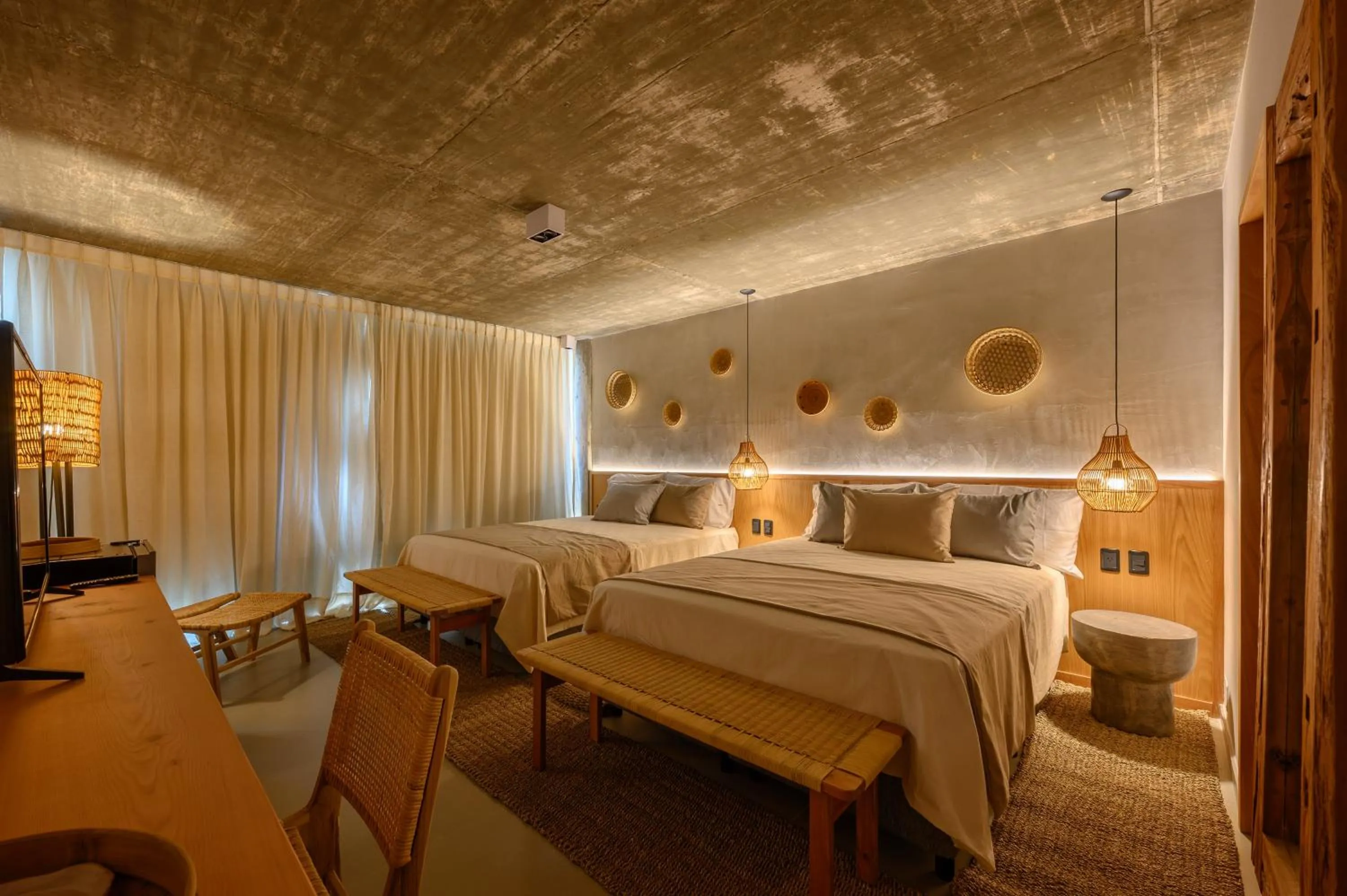 Bed in Ambar Hotel