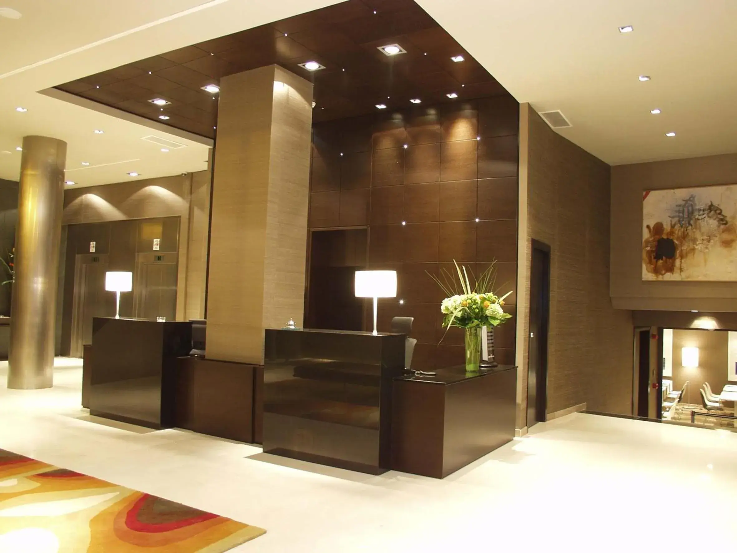 Lobby or reception in Hotel Conqueridor Lobby or reception in Hotel Conqueridor