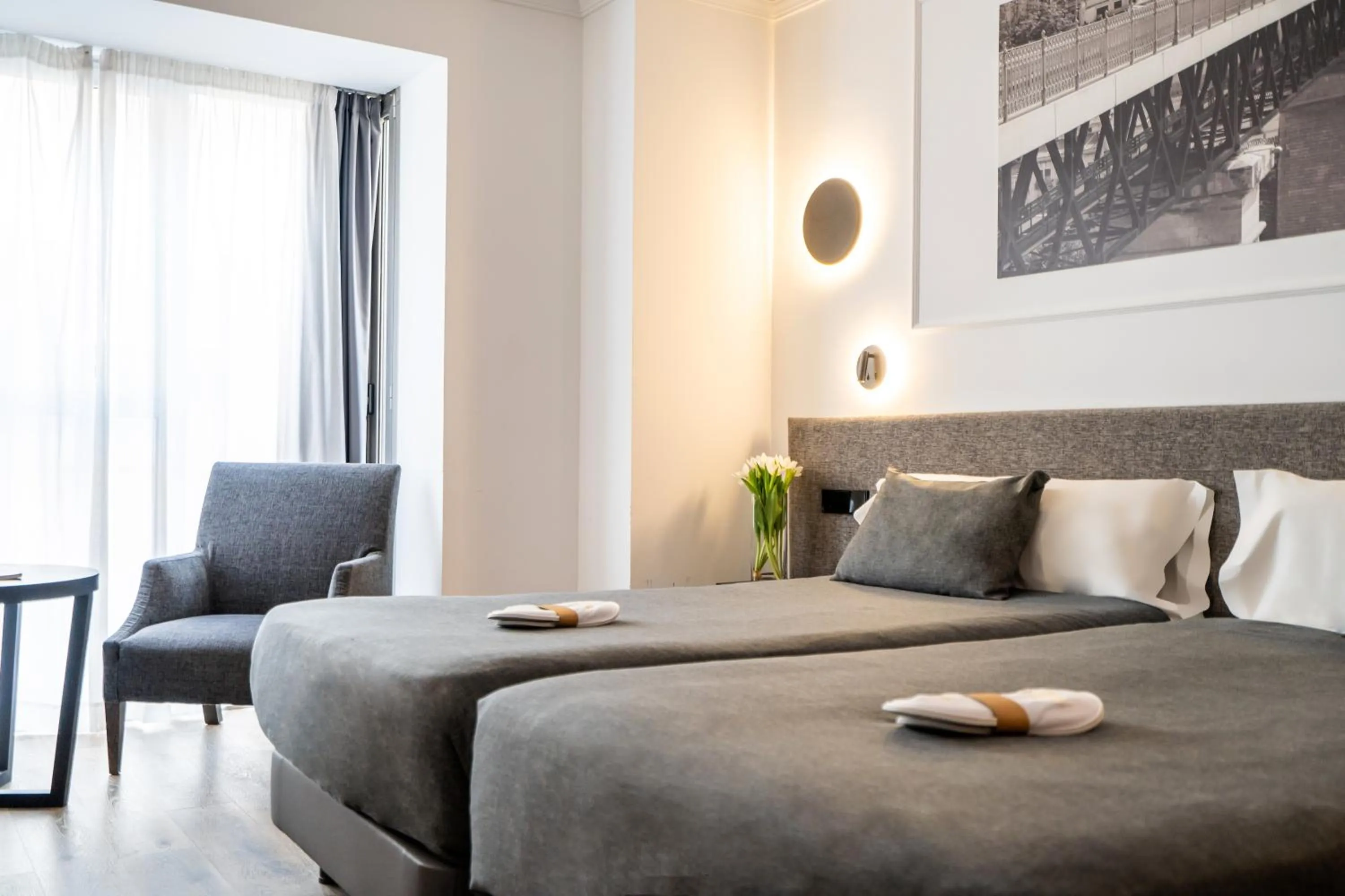 Bedroom, Bed in Hotel Conqueridor