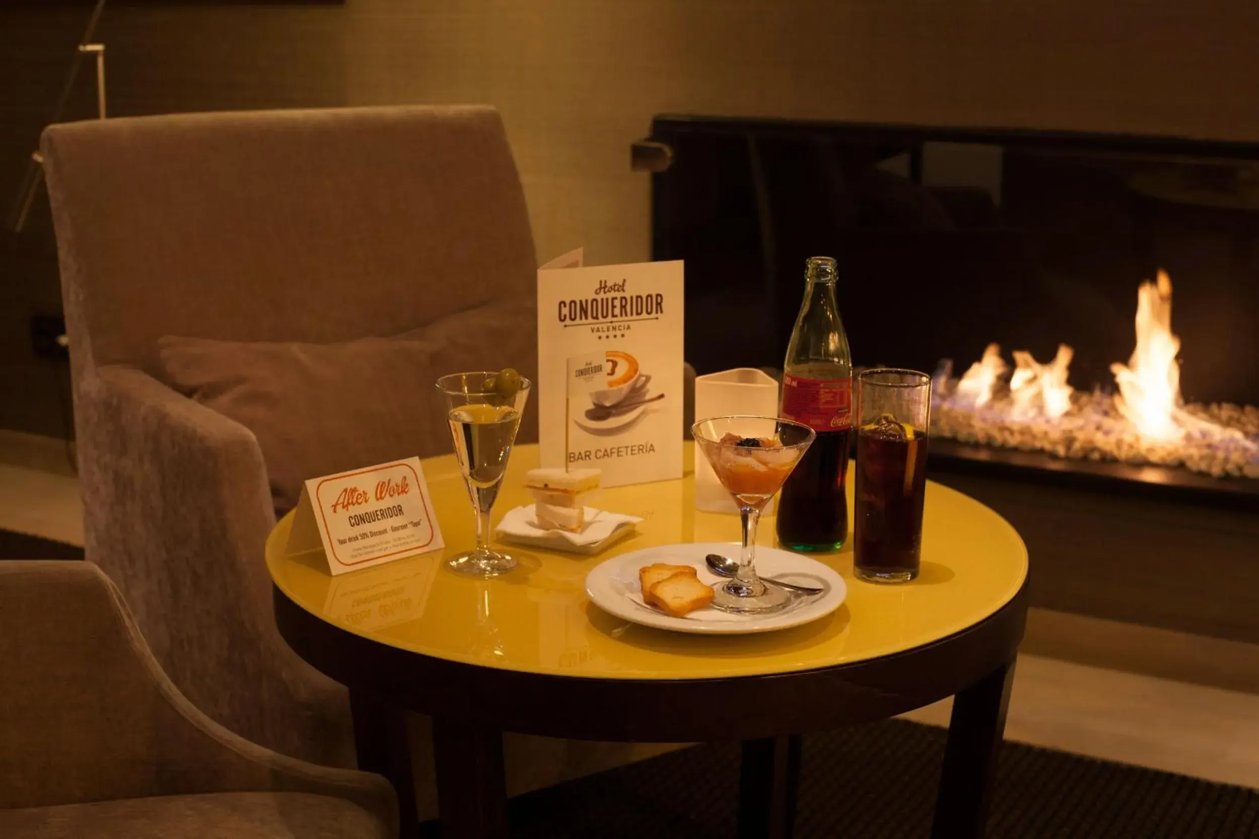 Food and drinks in Hotel Conqueridor Food and drinks in Hotel Conqueridor