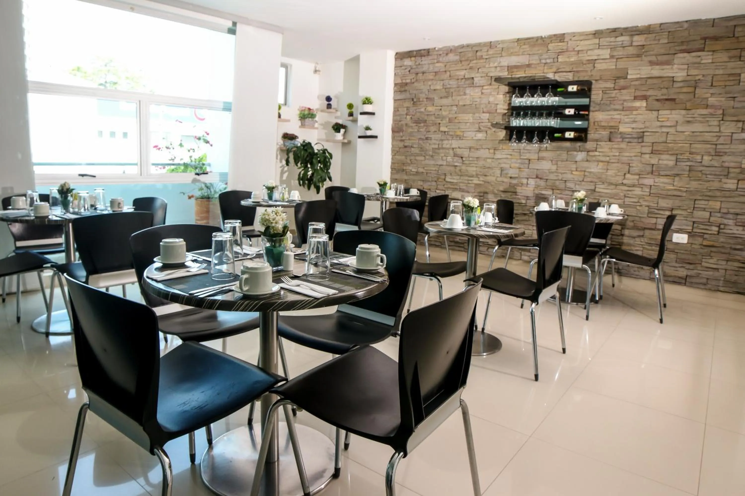 Seating area in Hotel San Gabriel