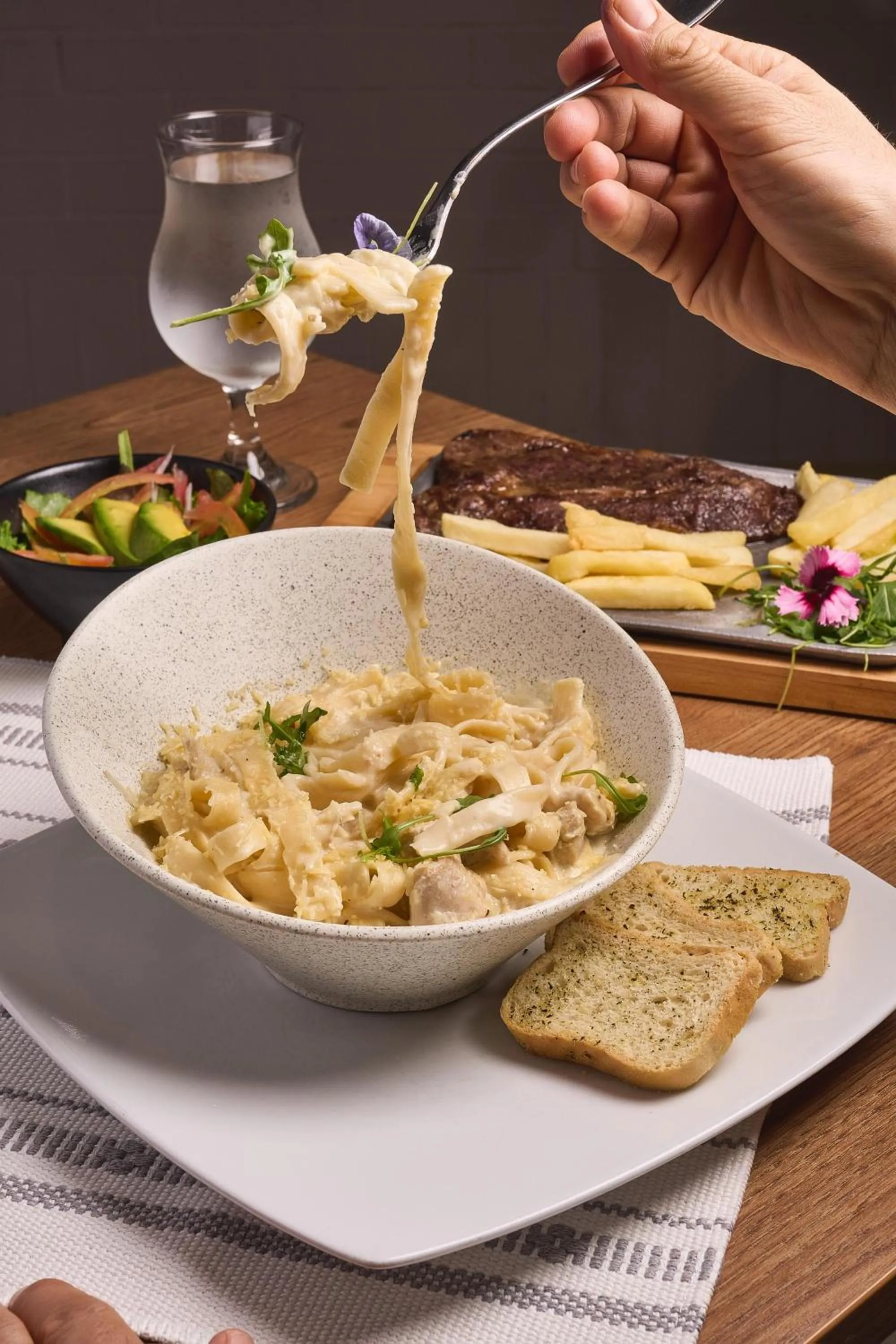 Communal kitchen in Hotel Elite