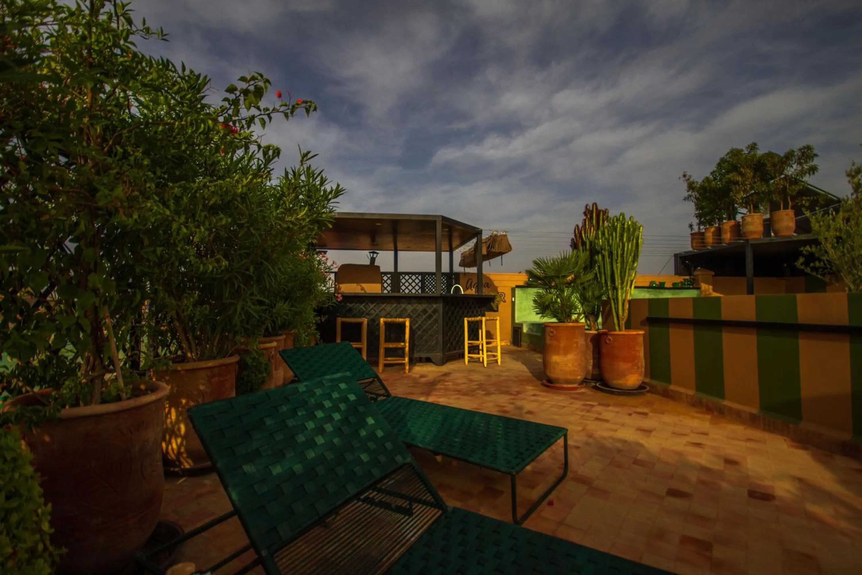 Patio in Riad SofYan & Spa