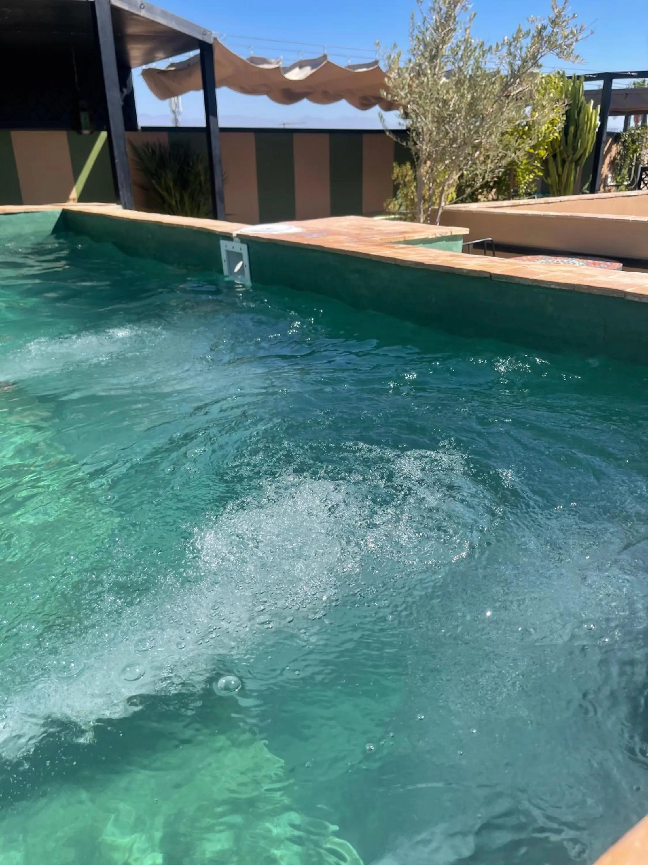 Pool view in Riad SofYan & Spa