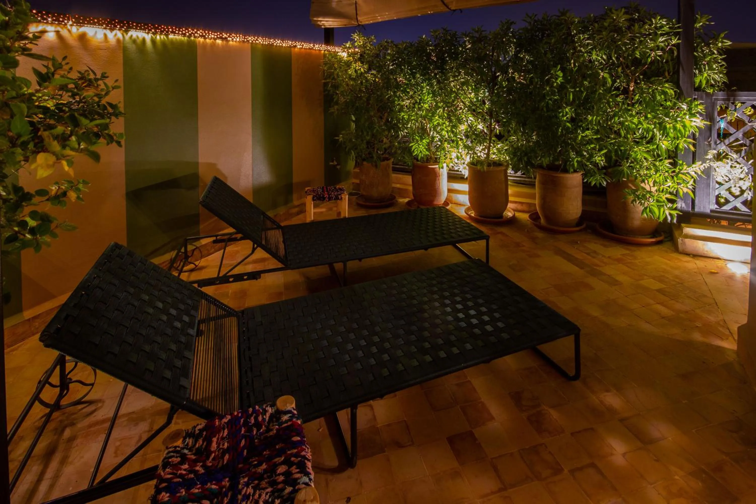 Patio in Riad SofYan & Spa