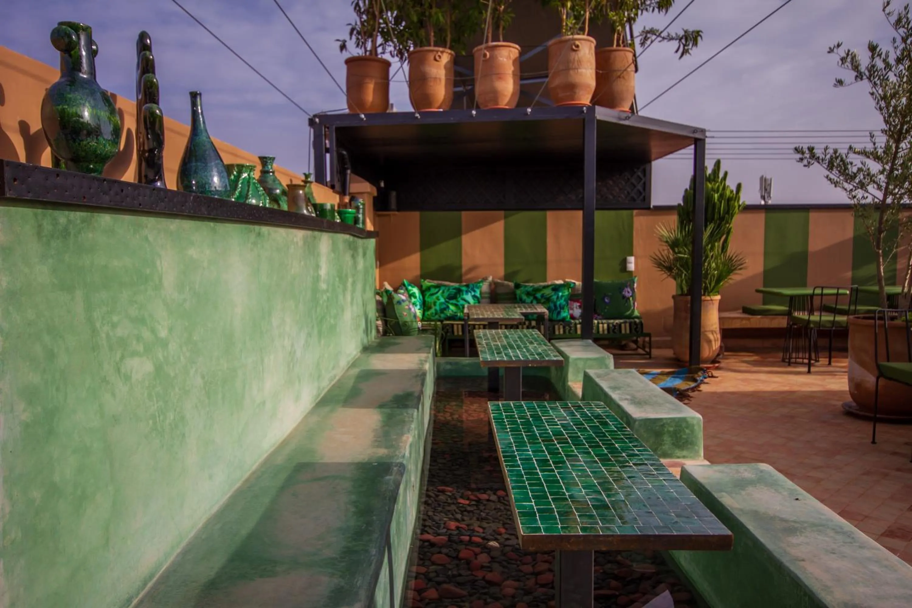 Solarium in Riad SofYan & Spa