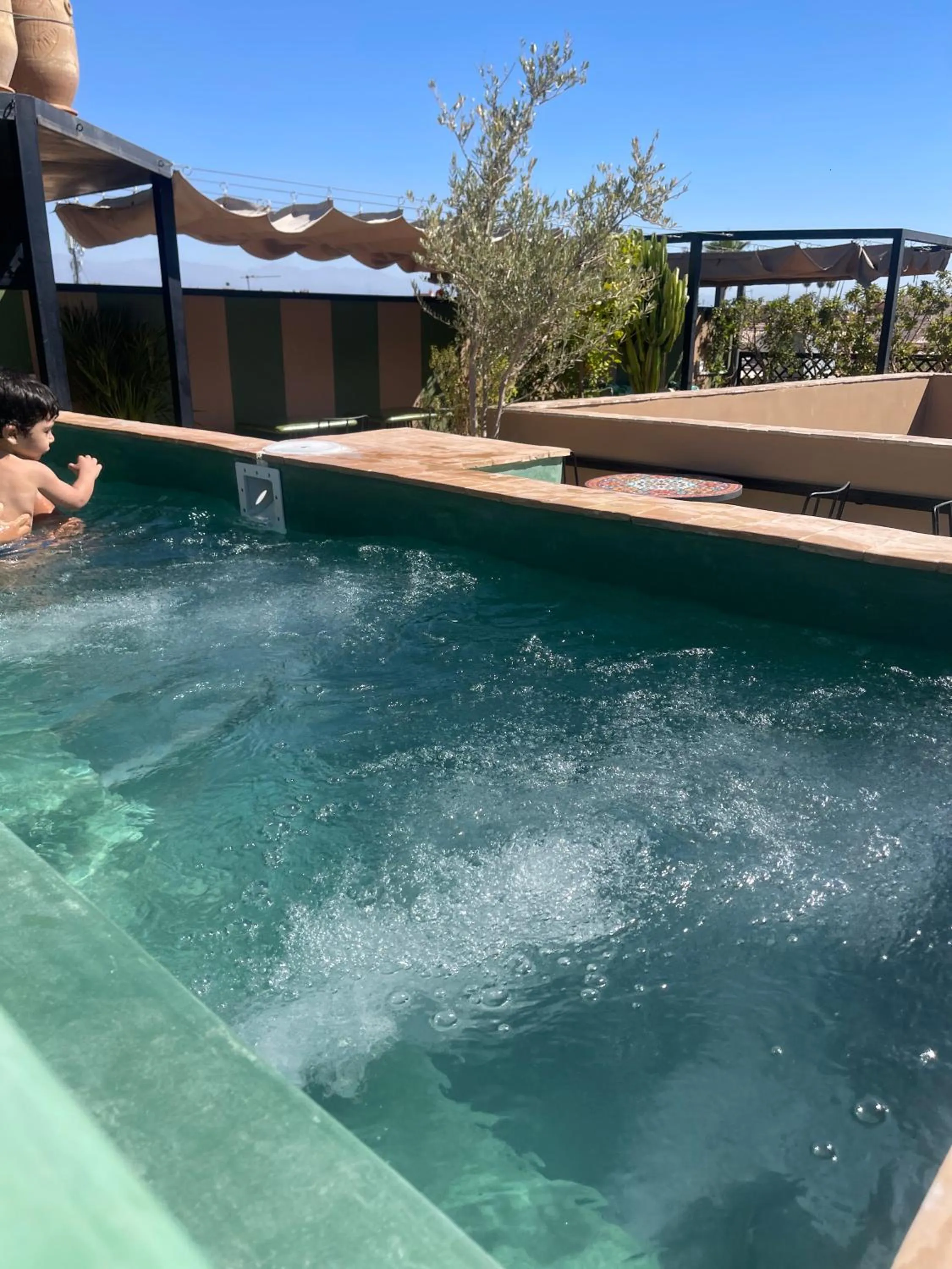 Swimming pool in Riad SofYan & Spa