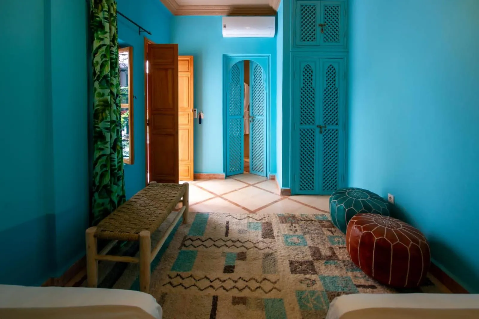 Seating area, Bed in Riad SofYan & Spa