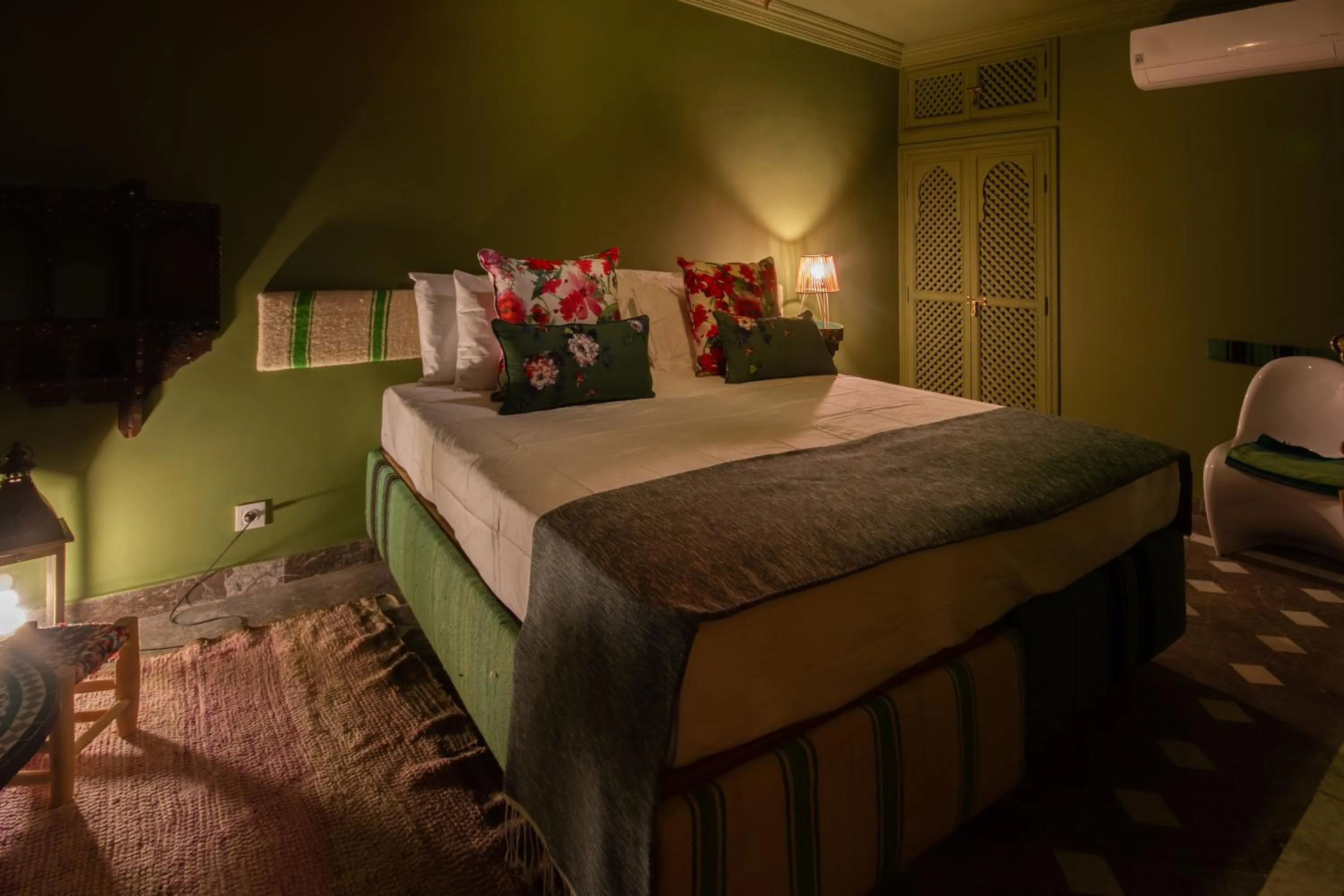 Bed in Riad SofYan & Spa